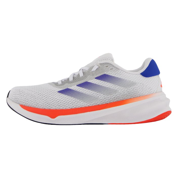 Supernova Stride Shoes Cloud White / Royal Blue / Solar Red, Male, Shoes, Running shoes, sport shoes, Running, Multi color, UK 10,5