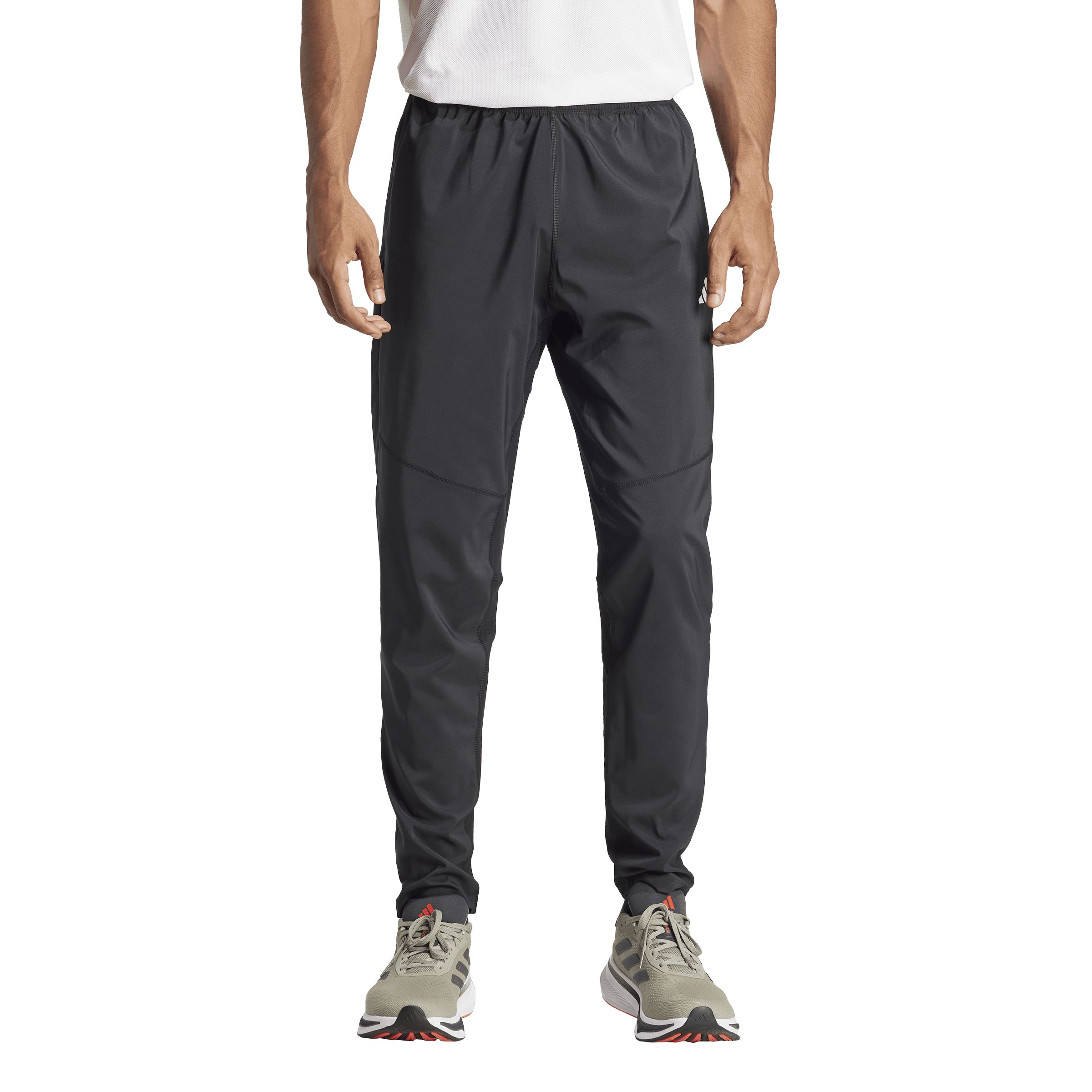 Own The Run Joggers Black, Male, Abbigliamento, Pantaloni, In esecuzione, Grigio, L