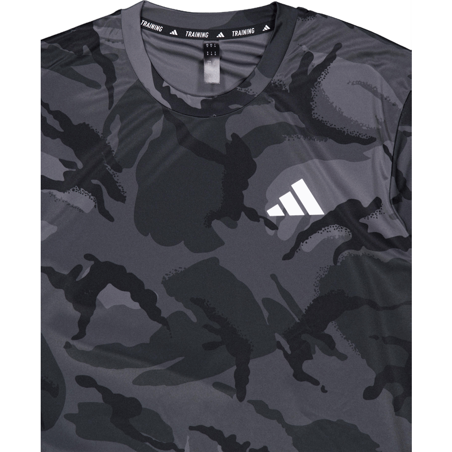 Train Essentials Seasonal Camo T-Shirt Dark Grey - Bild 3