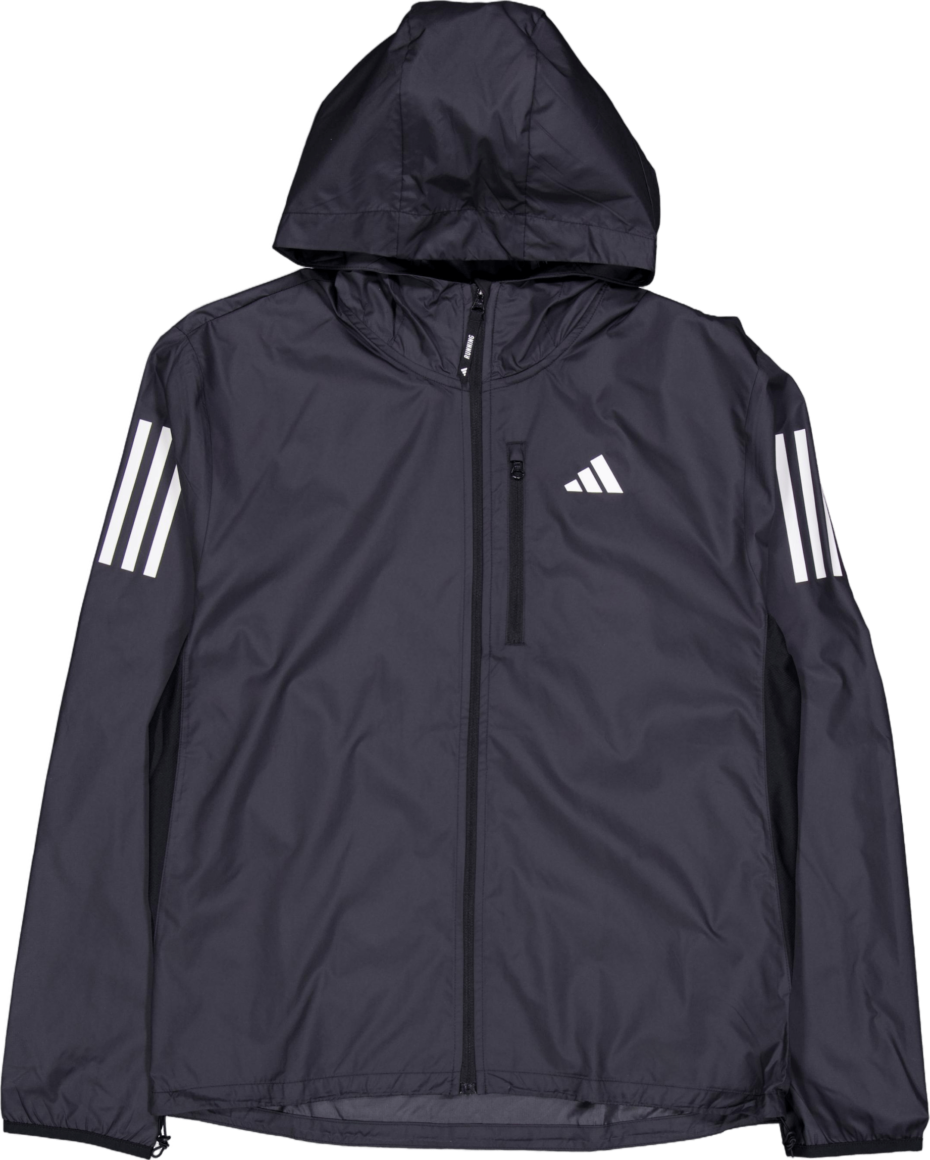 Own the Run Jacket Black