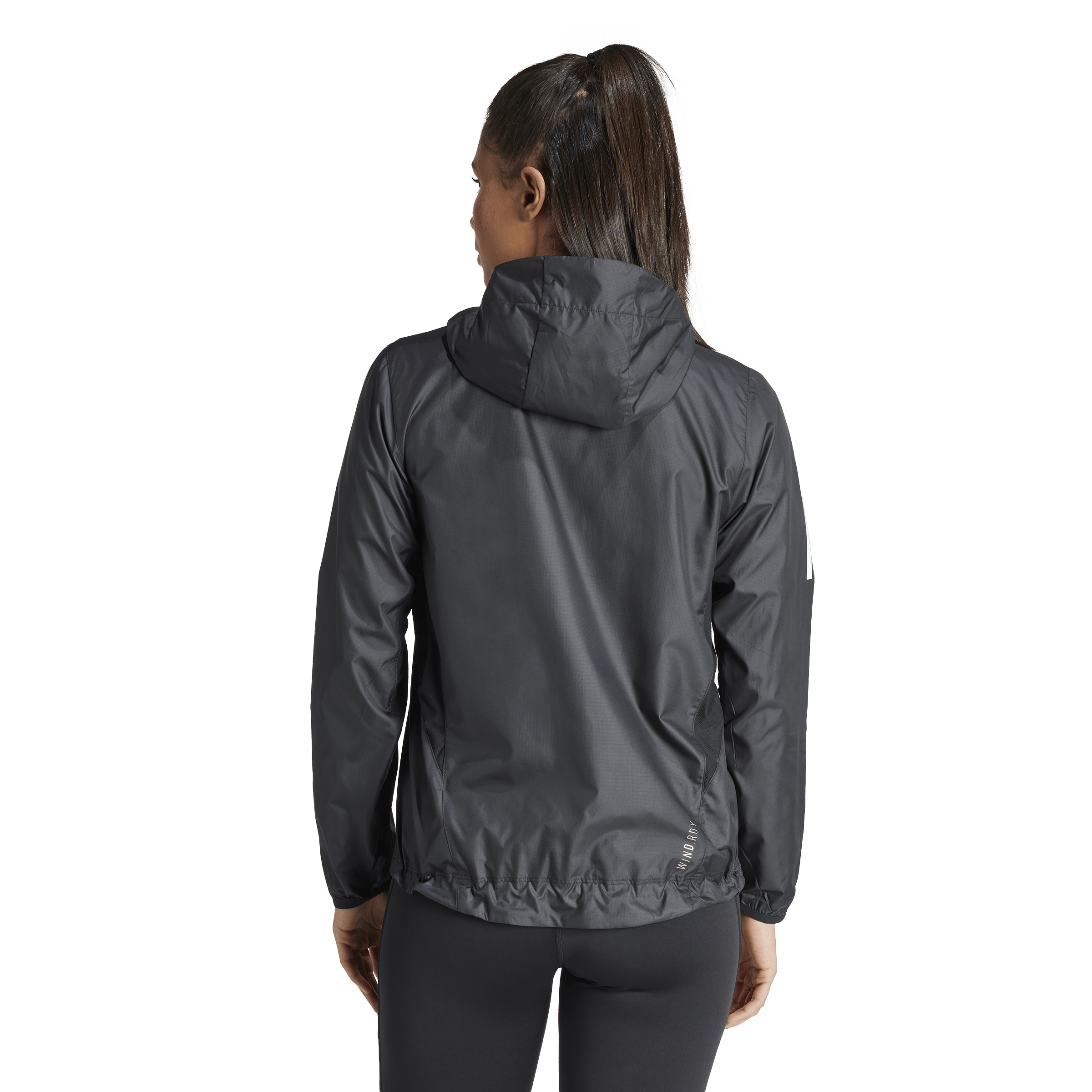 Own The Run Jacket Black - Bild 2