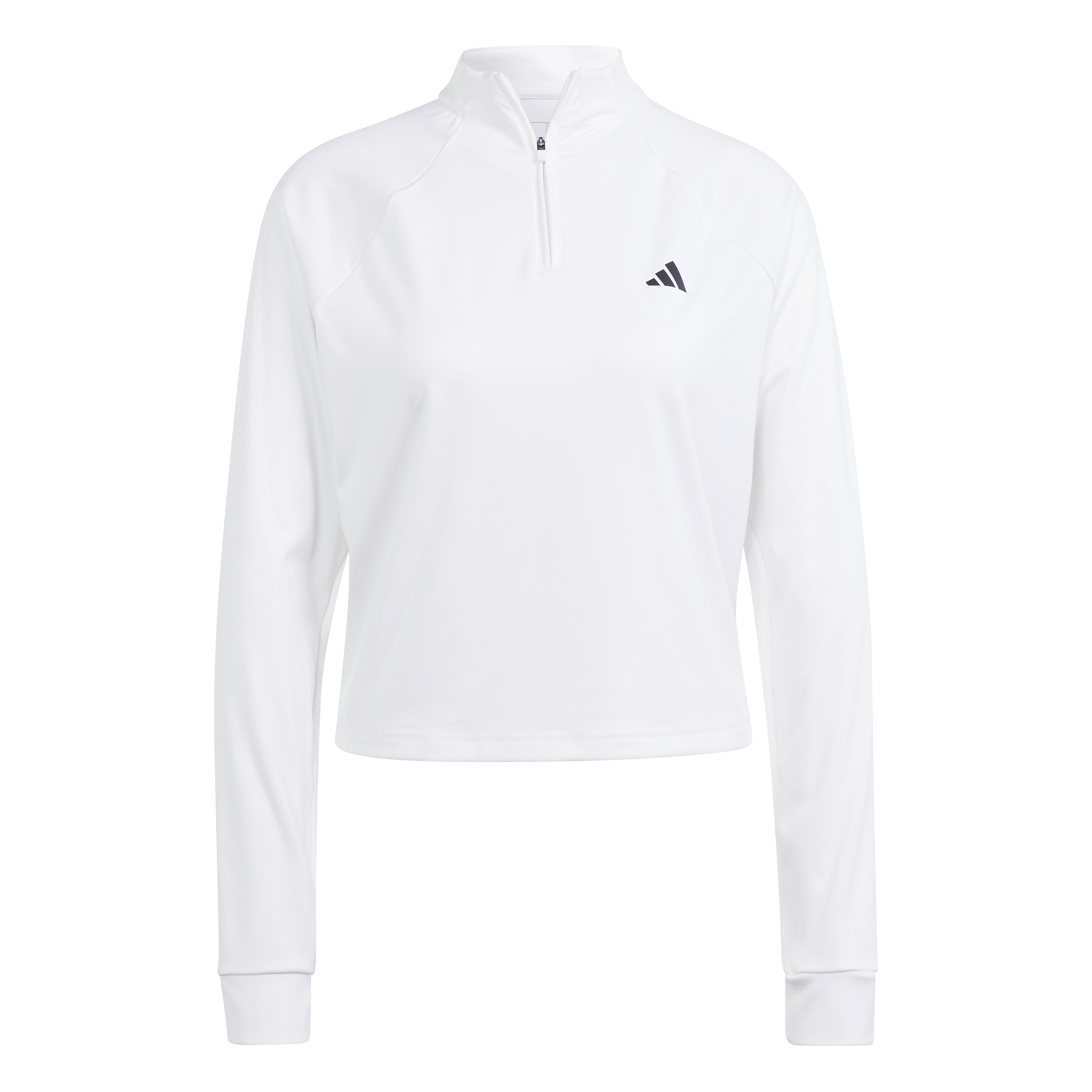 Train Essentials Minimal Branding 1/4-Zip Cover Up White - Bild 5