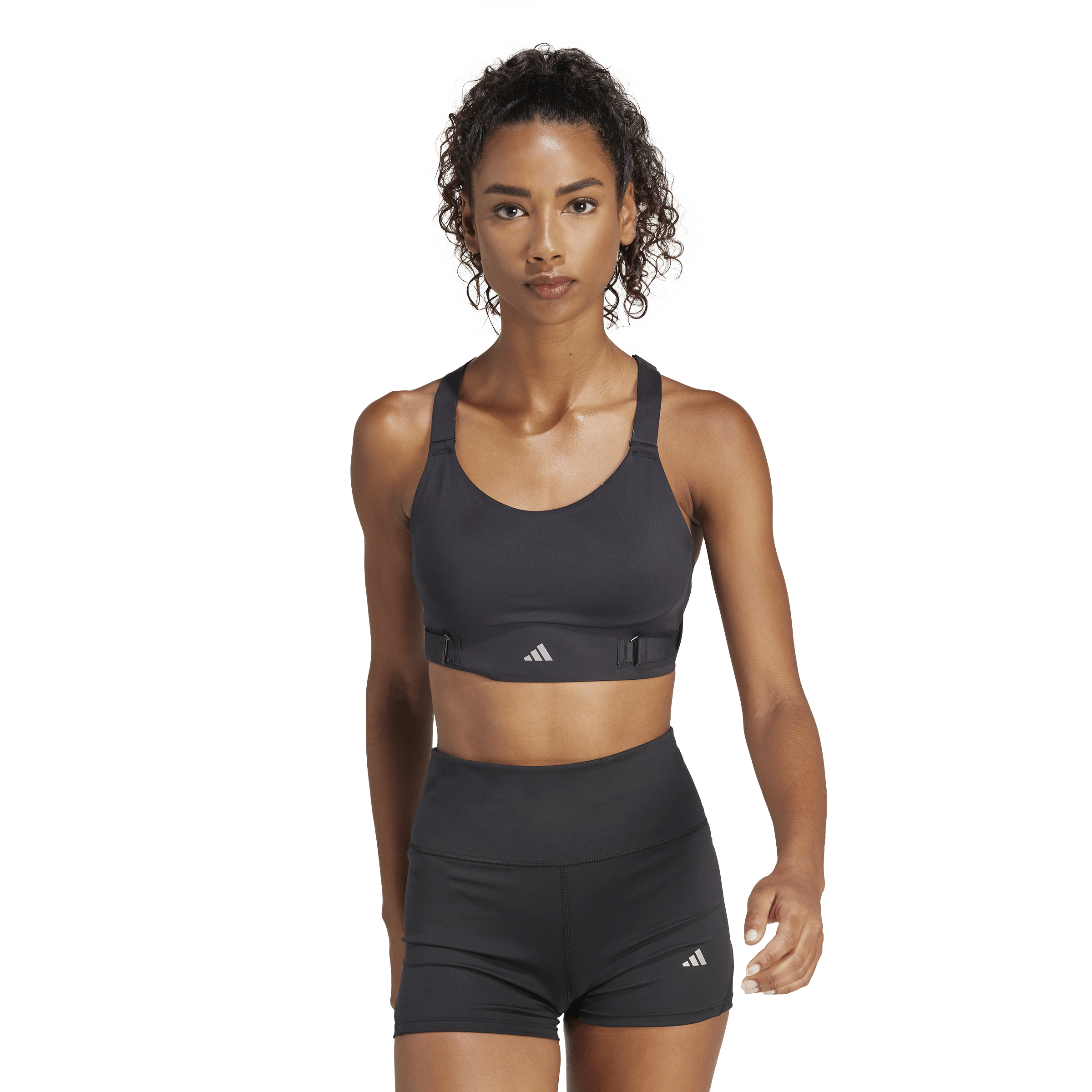 FastImpact Luxe Run High-Support Bra Black, Female, Odevy, Športová podprsenka, Posilovať, Čierna, L A/B