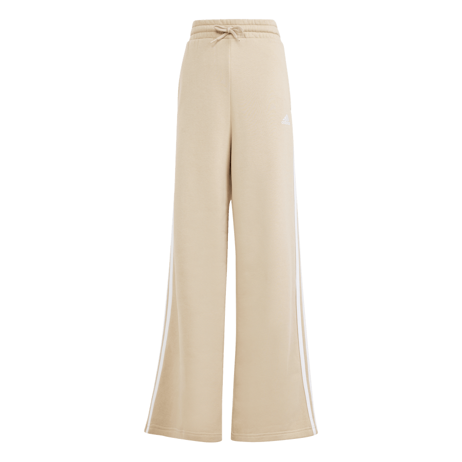 Essentials 3-Stripes Fleece Wide Joggers Beige - Bild 5