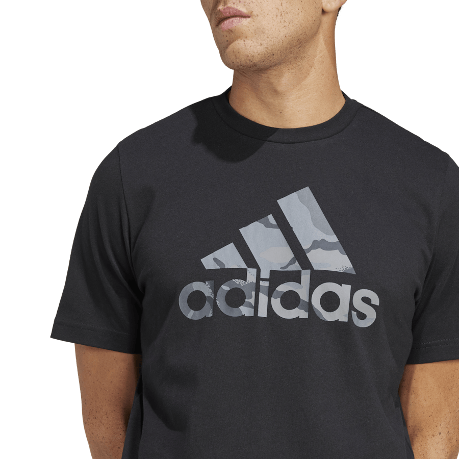 Camo Badge of Sport Graphic T-Shirt Black - Bild 5