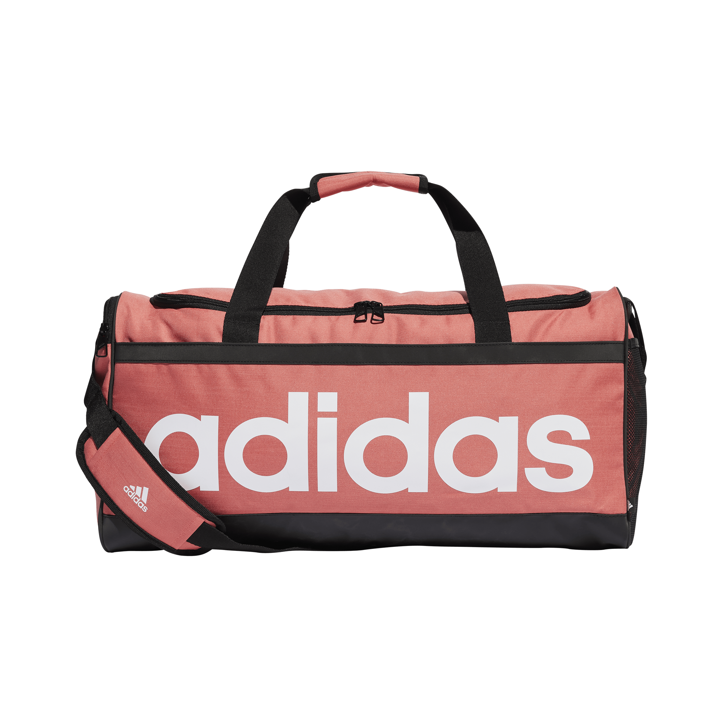 Essentials Linear Duffel Bag Medium Purple, Unisex, Equipment, bags & backpacks, Multi color, ONESIZE