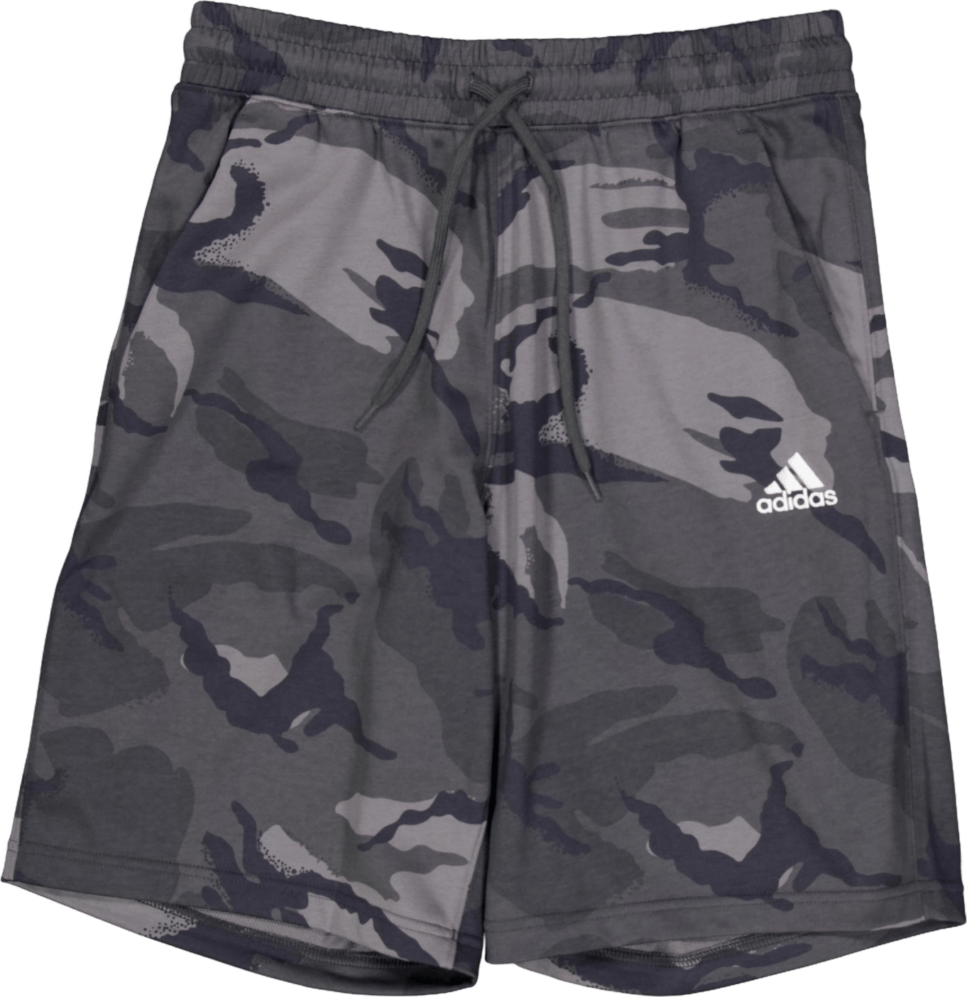 Seasonal Essentials Camouflage Shorts Dark Grey, Male, Apparels, Shorts, Multi color, L