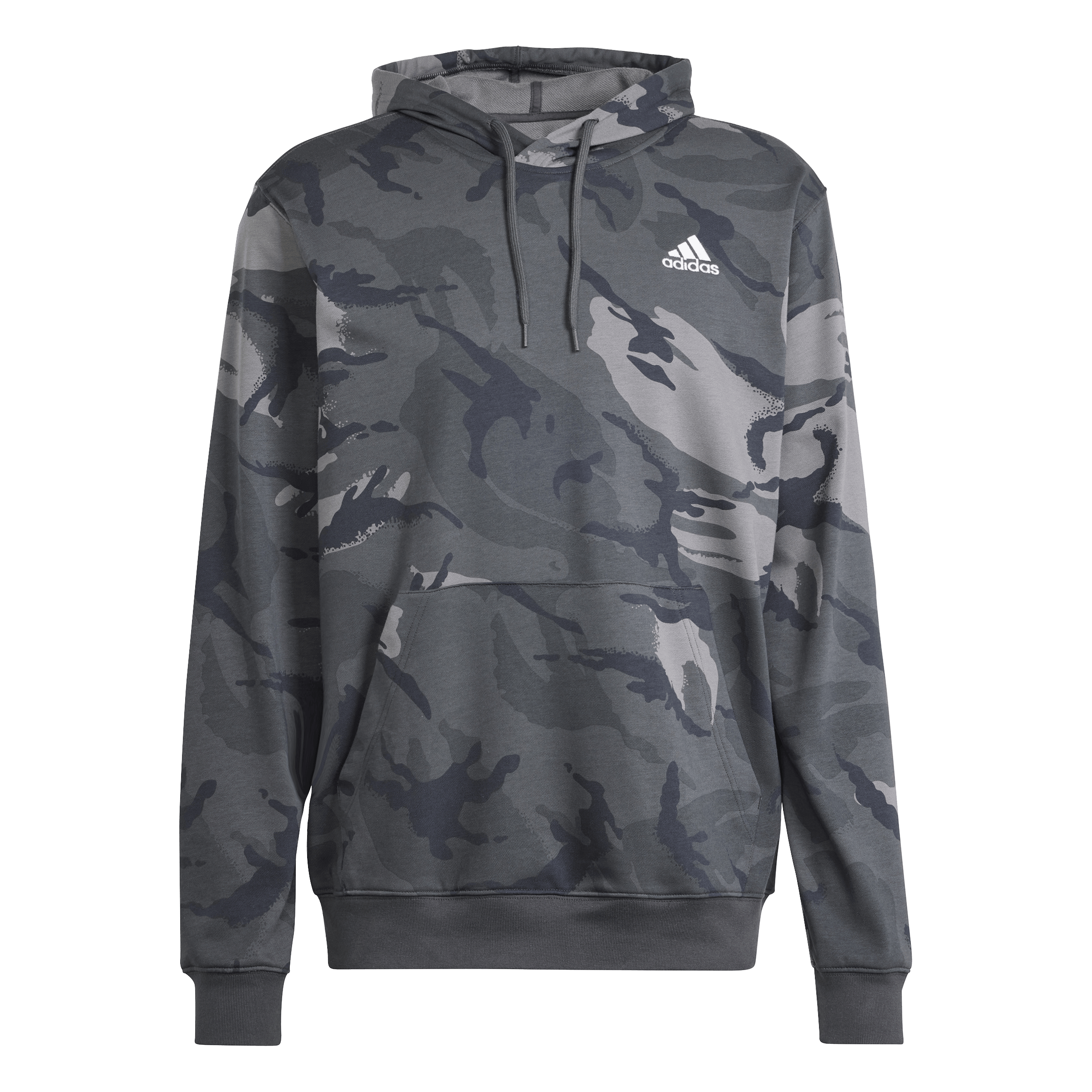Seasonal Essentials Camouflage Hoodie Dark Grey - Bild 7