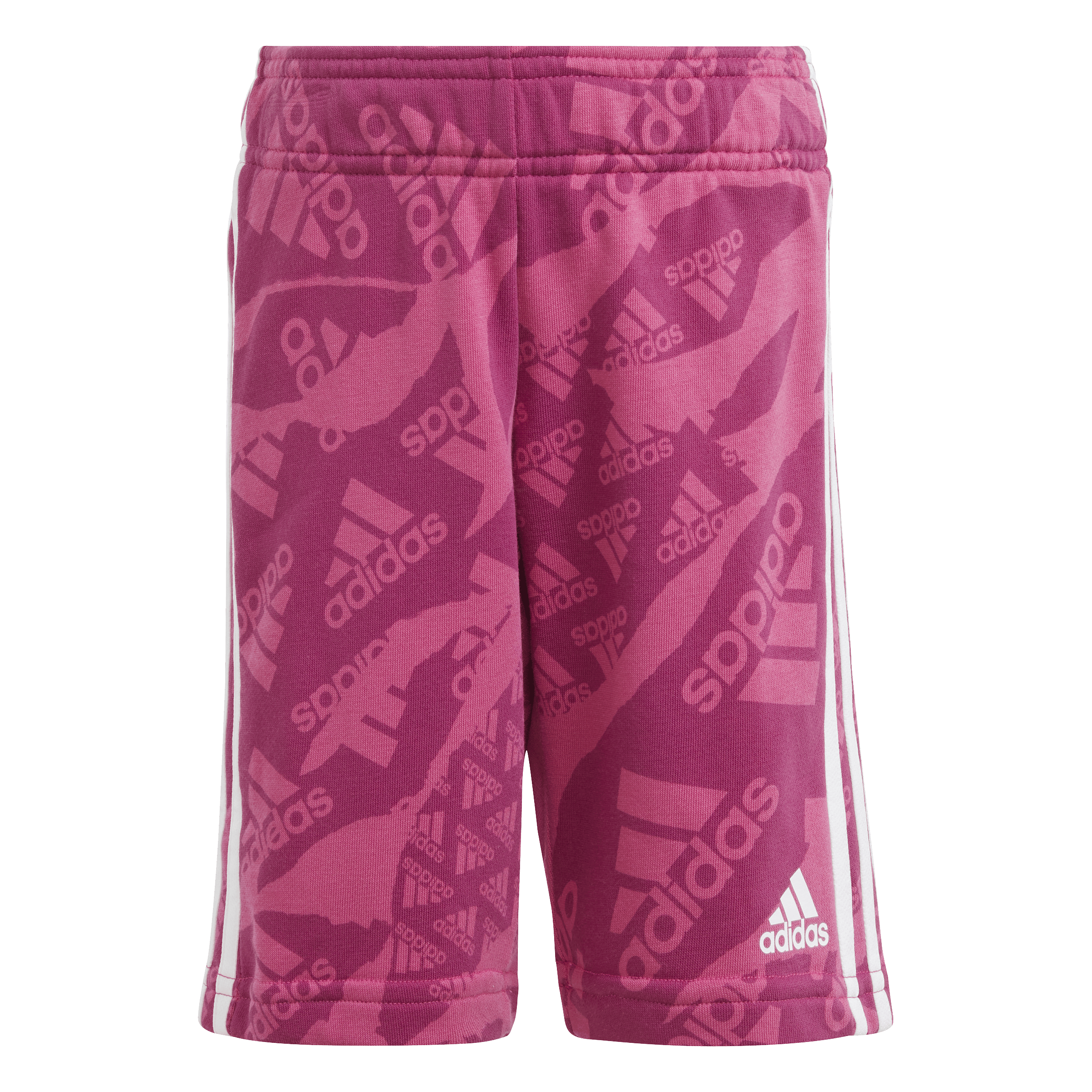 Essentials Allover Print Shorts Kids Pink, Unisex, Apparels, Shorts, Pink, 122