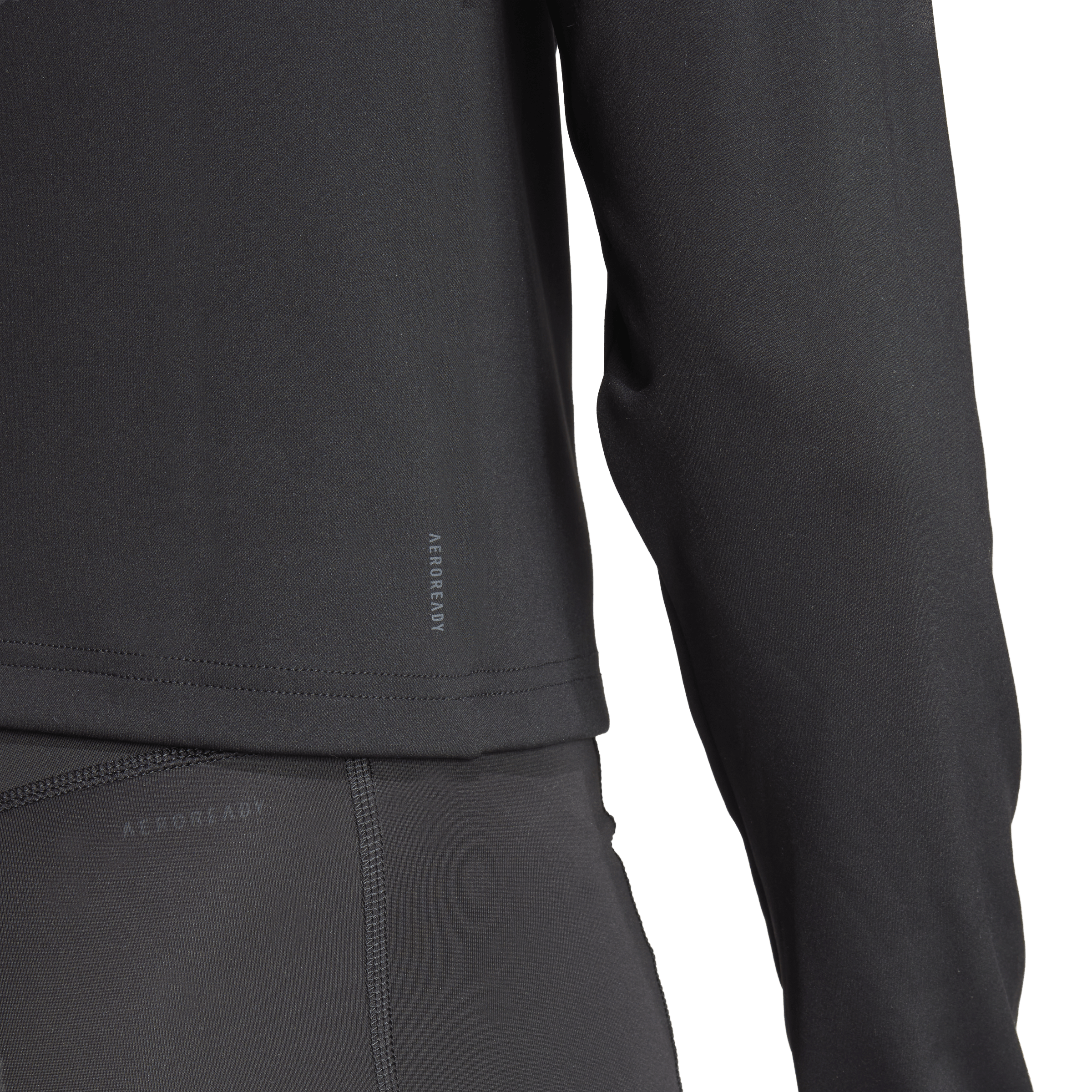 Train Essentials Minimal Branding 1/4-Zip Cover Up Black - Bild 5