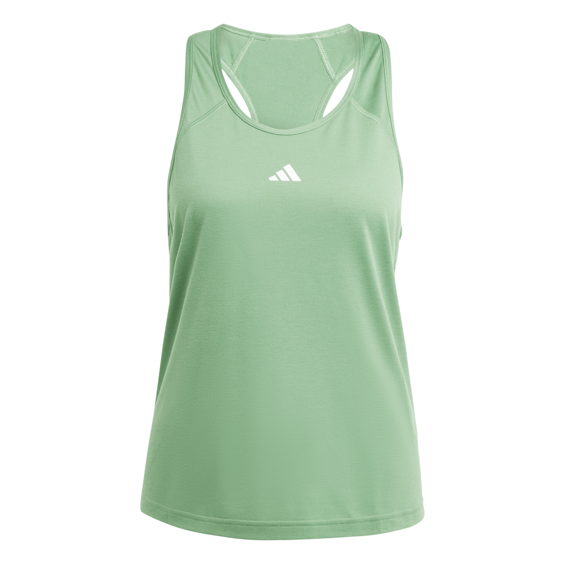 Train Essentials Minimal Branding Racerback Tank Top Green - Bild 6