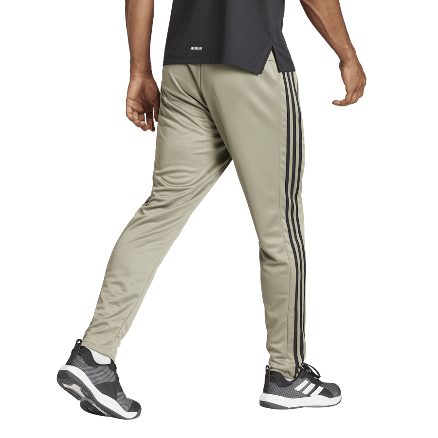 Train Essentials 3-Stripes Training Joggers Silver Pebble / Black - Bild 2
