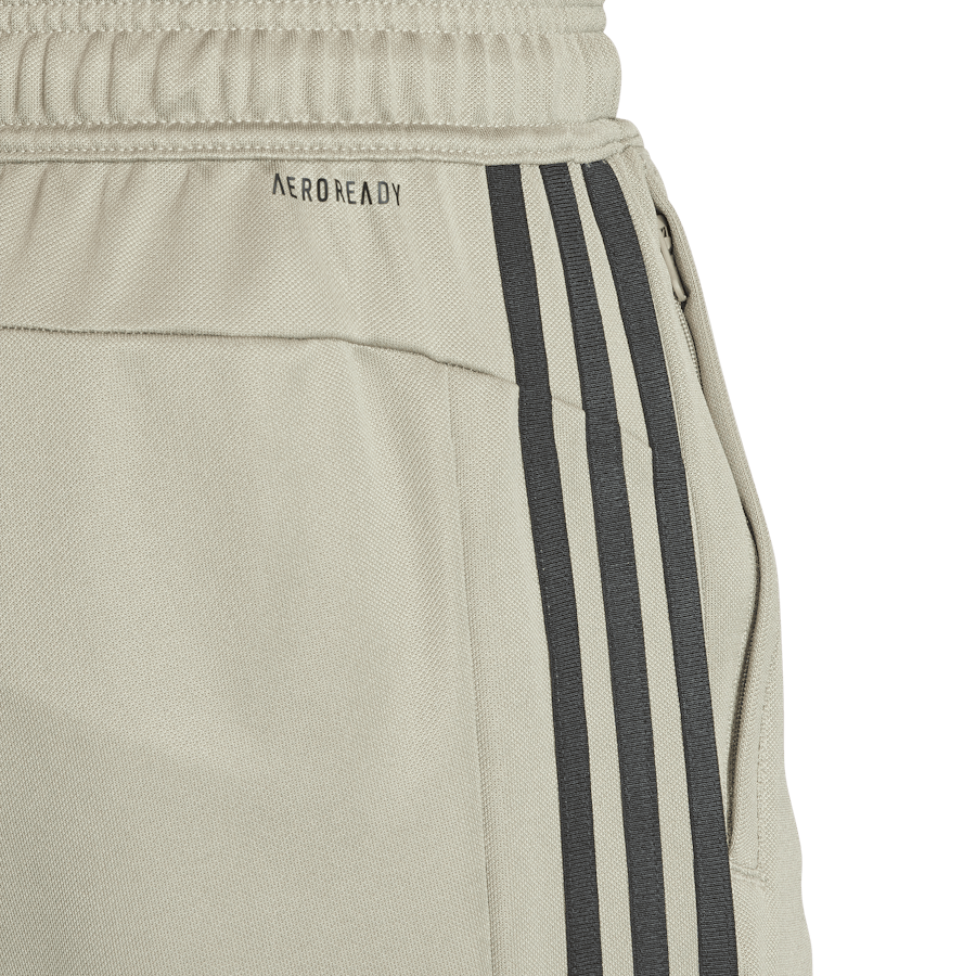 Train Essentials 3-Stripes Training Joggers Silver Pebble / Black - Bild 4