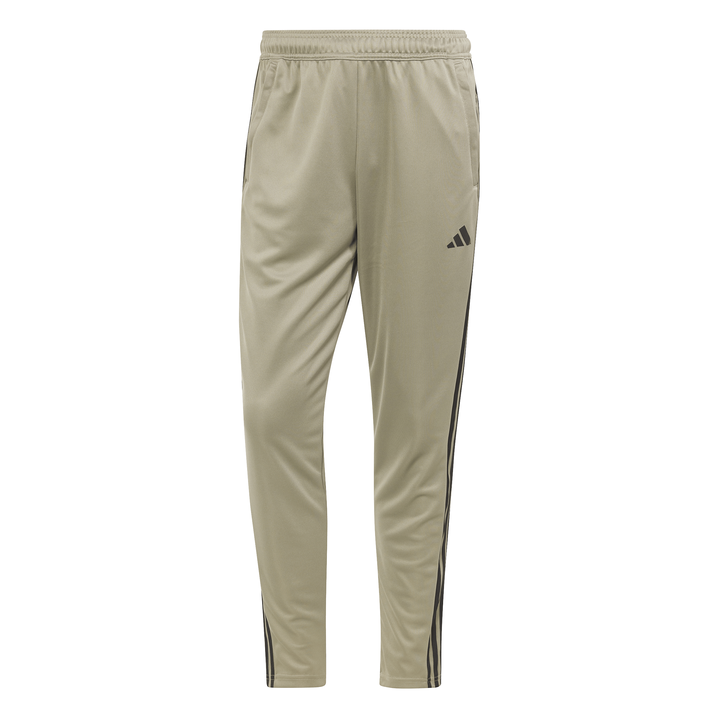 Train Essentials 3-Stripes Training Joggers Silver Pebble / Black - Bild 5