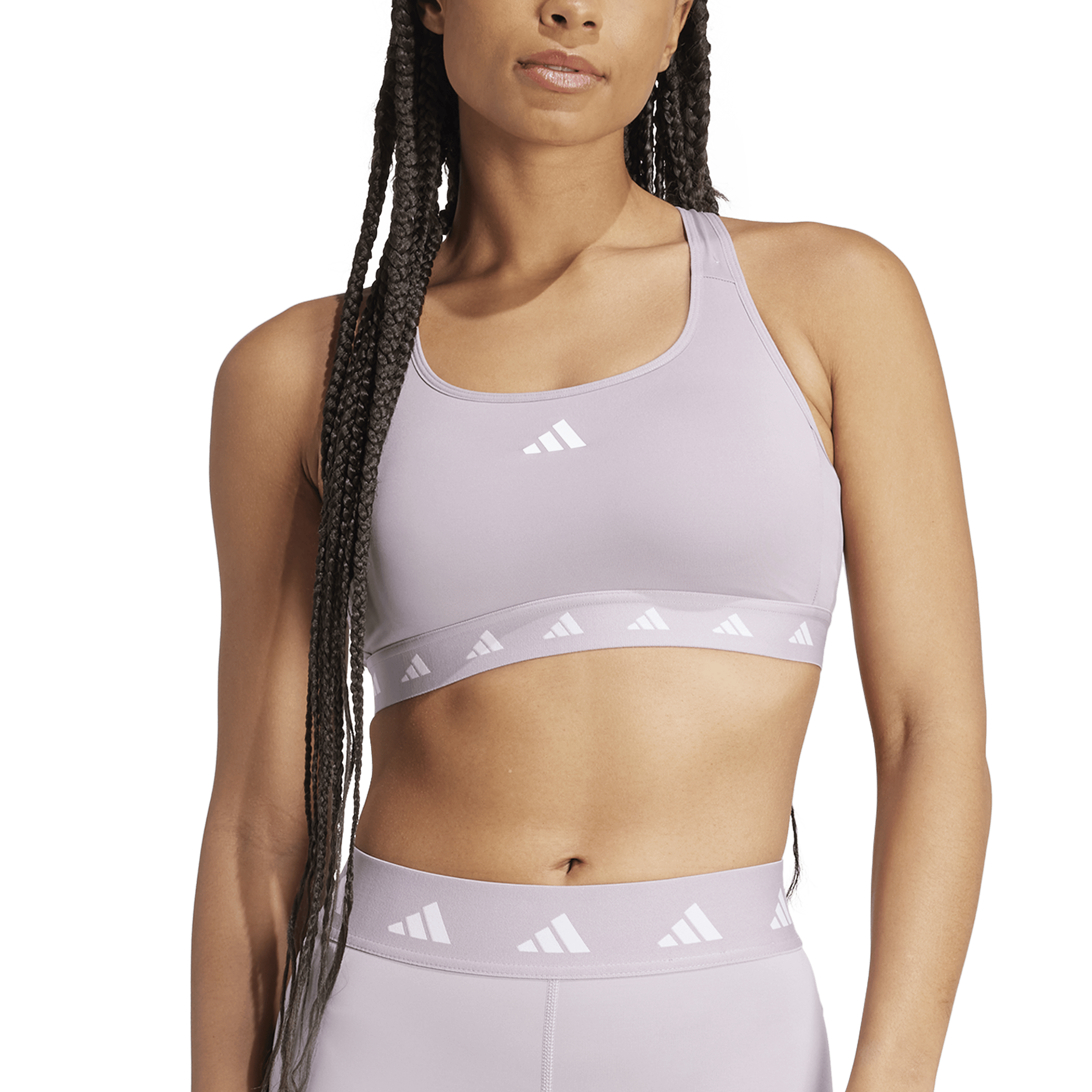 Powerreact Training Medium-Support Techfit Bra Preloved Fig