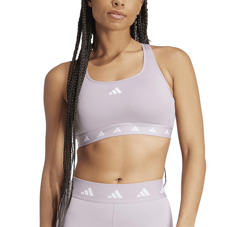 Powerreact Training Medium-Support Techfit Bra Preloved Fig