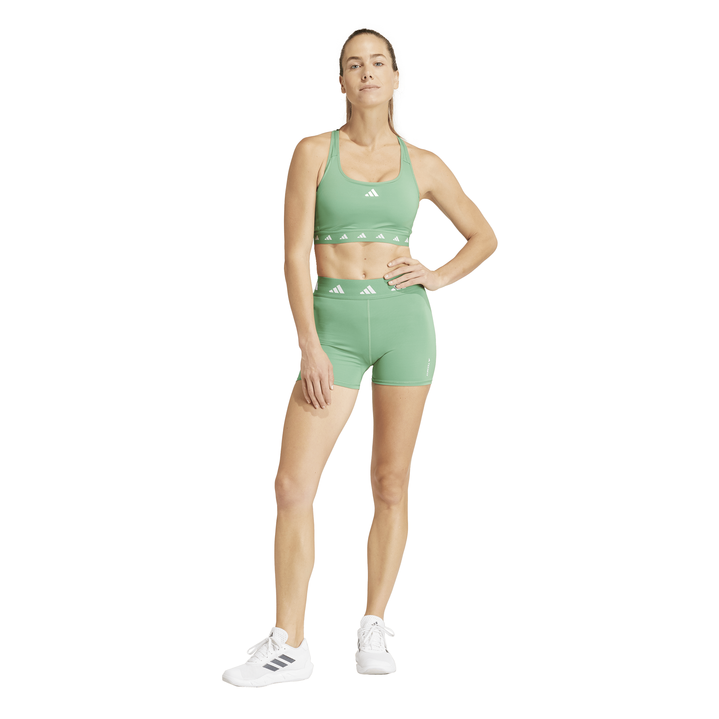 Techfit Short Leggings Preloved Green - Bild 4