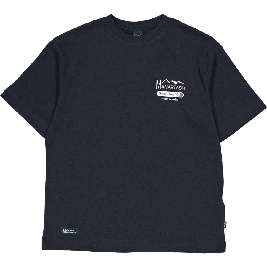 Hemp Tee Tour Blk