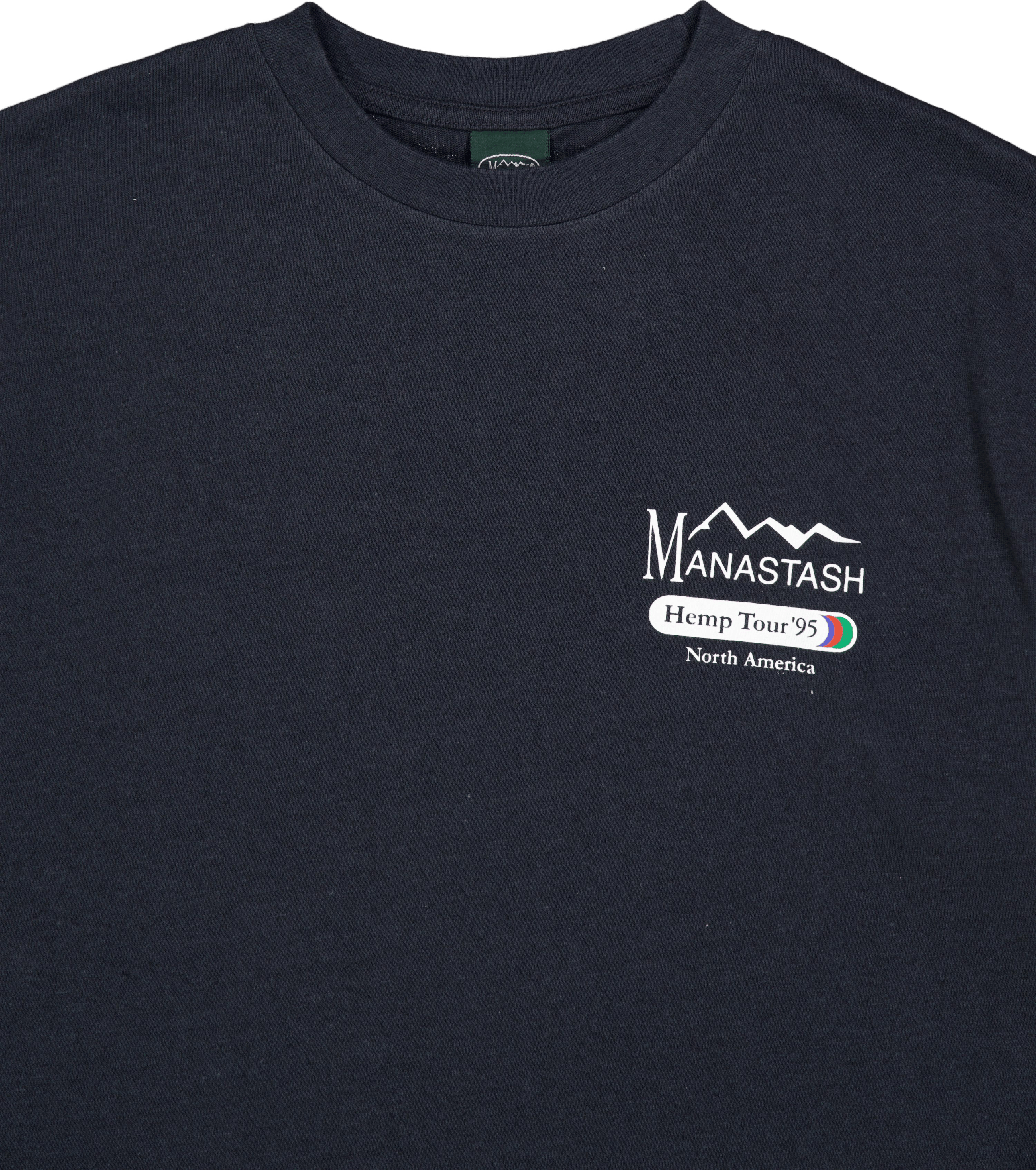 Hemp Tee Tour Blk - Bild 3