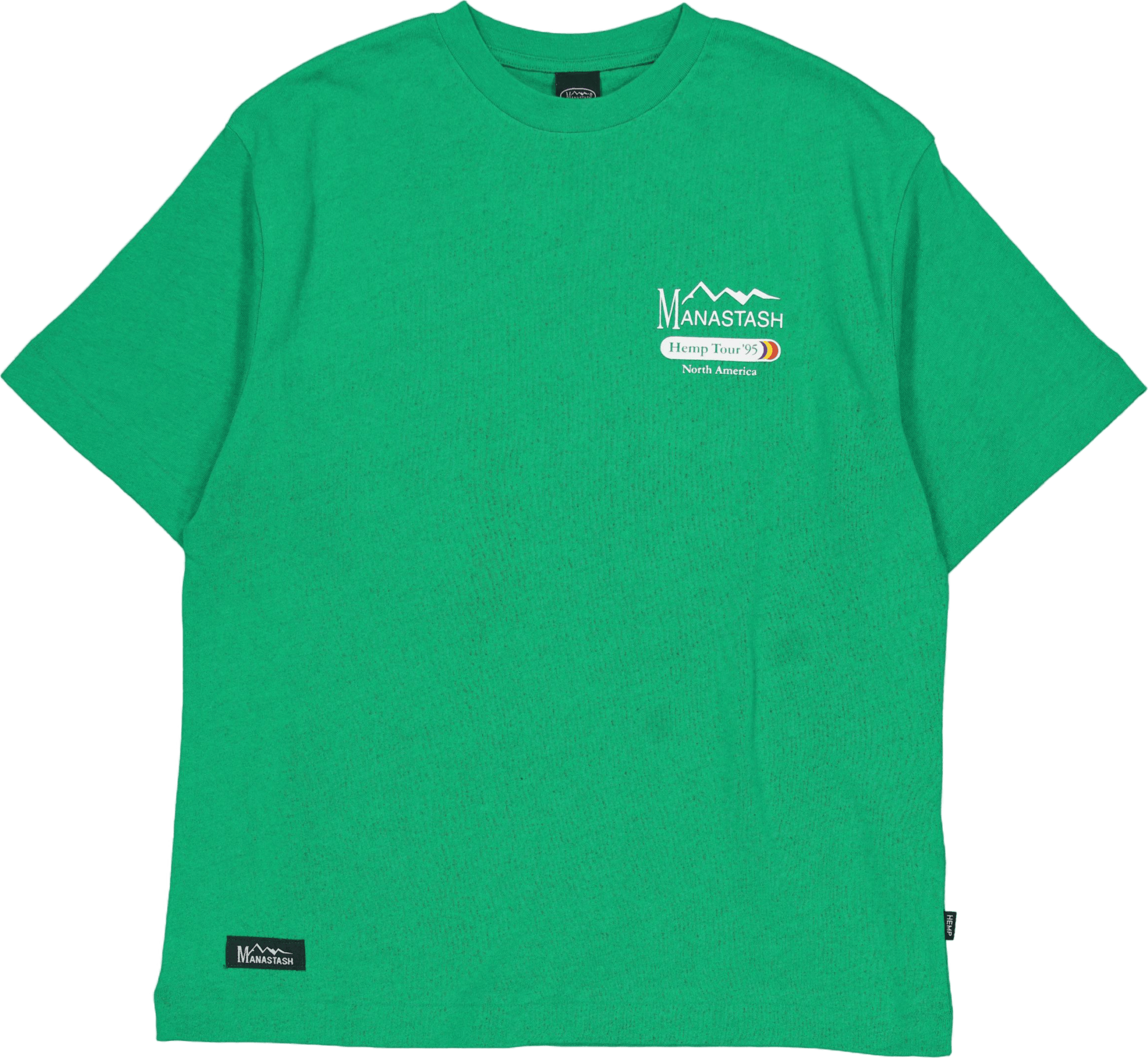 Hemp Tee Tour Grn