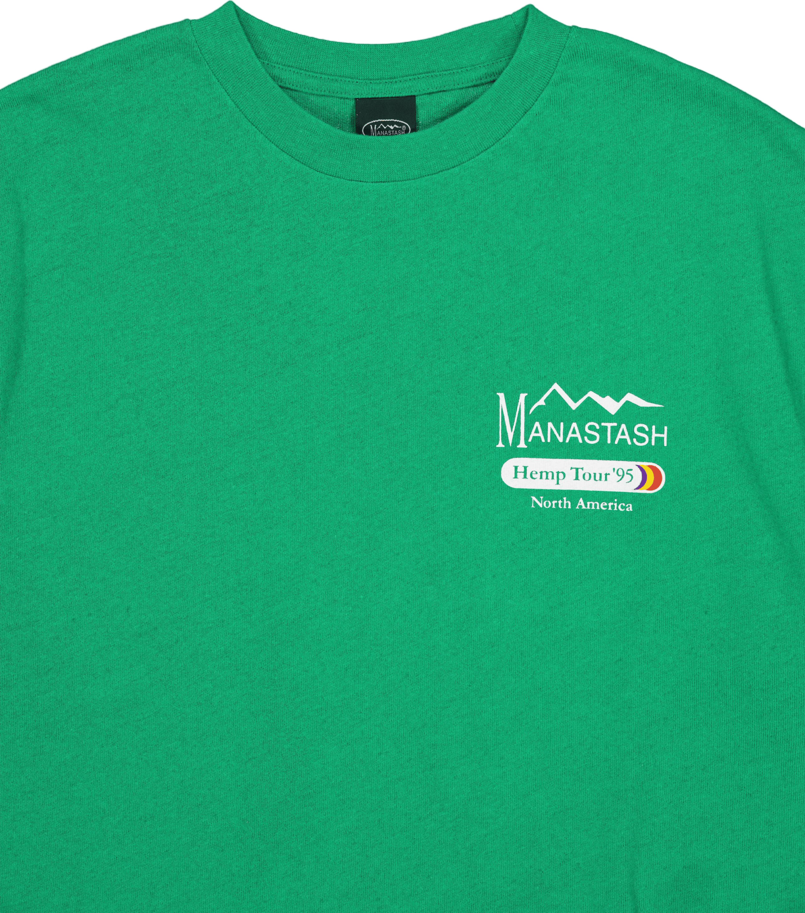 Hemp Tee Tour Grn - Bild 3