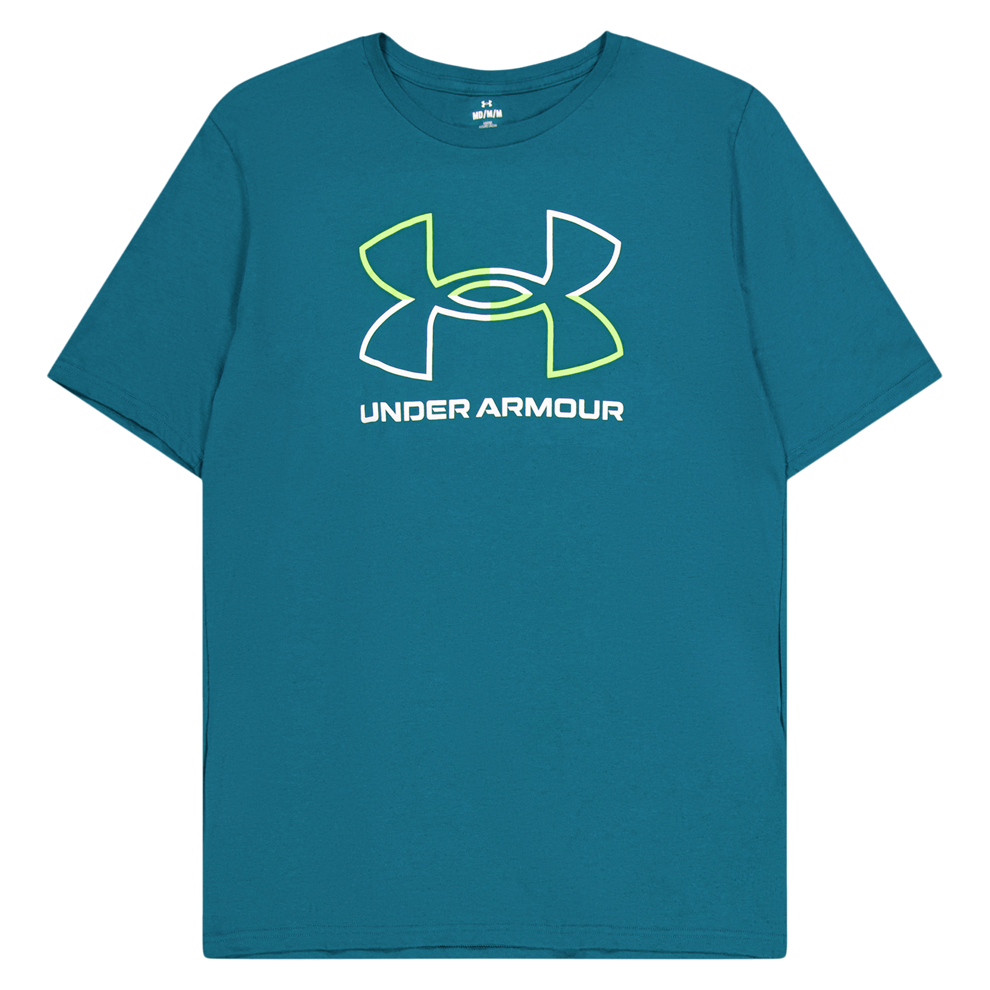 Ua Gl Foundation Ss Blue, Male, Kleding, T-shirt, Training, Blauw, XL