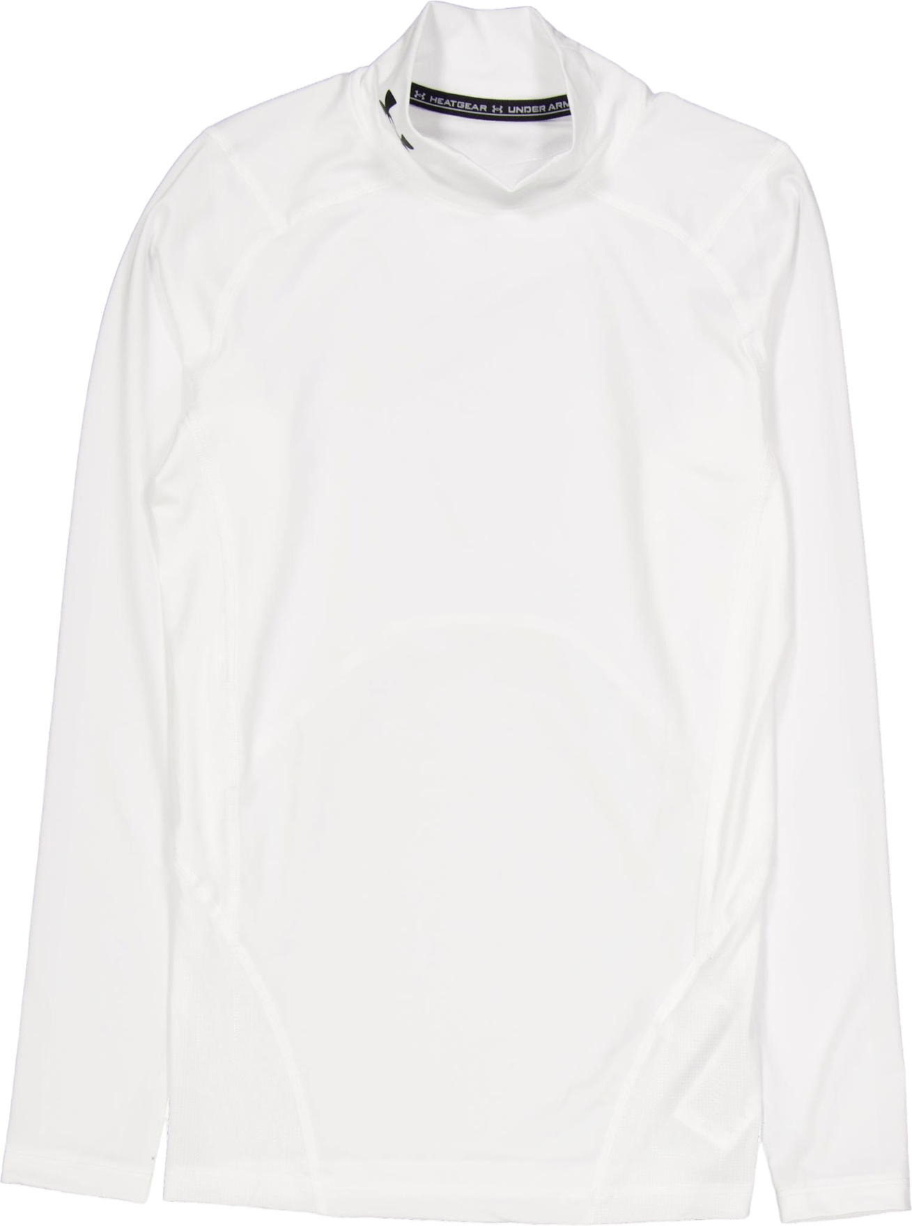 Ua Hg Armour Comp Mock Ls White