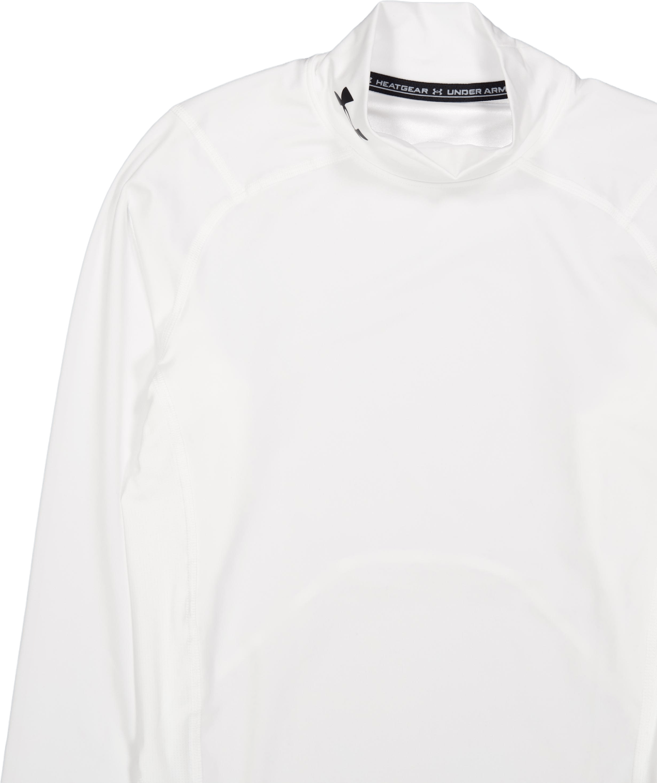 Ua Hg Armour Comp Mock Ls White - Bild 3