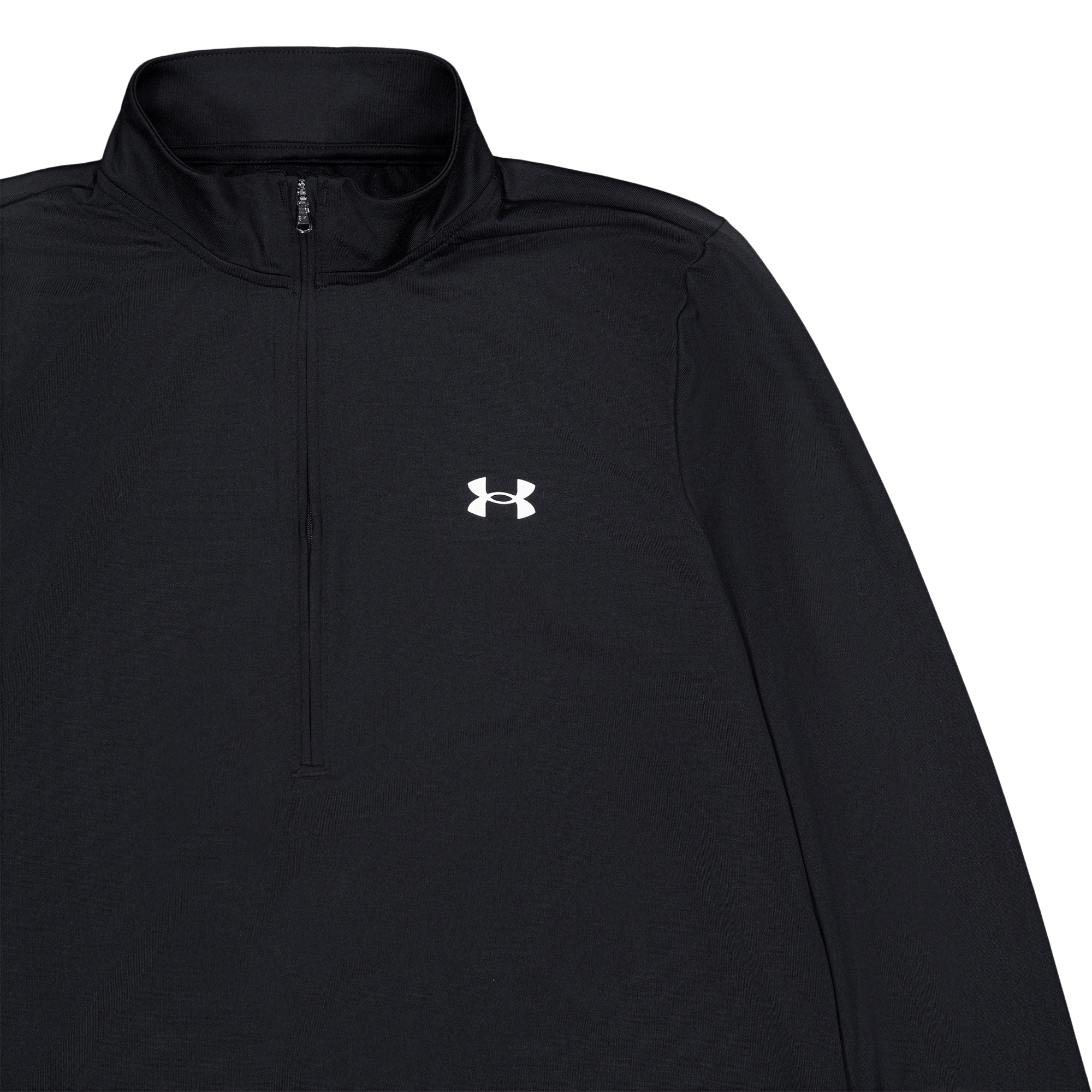 Tech 1/2 Zip- Solid Black - Bild 3