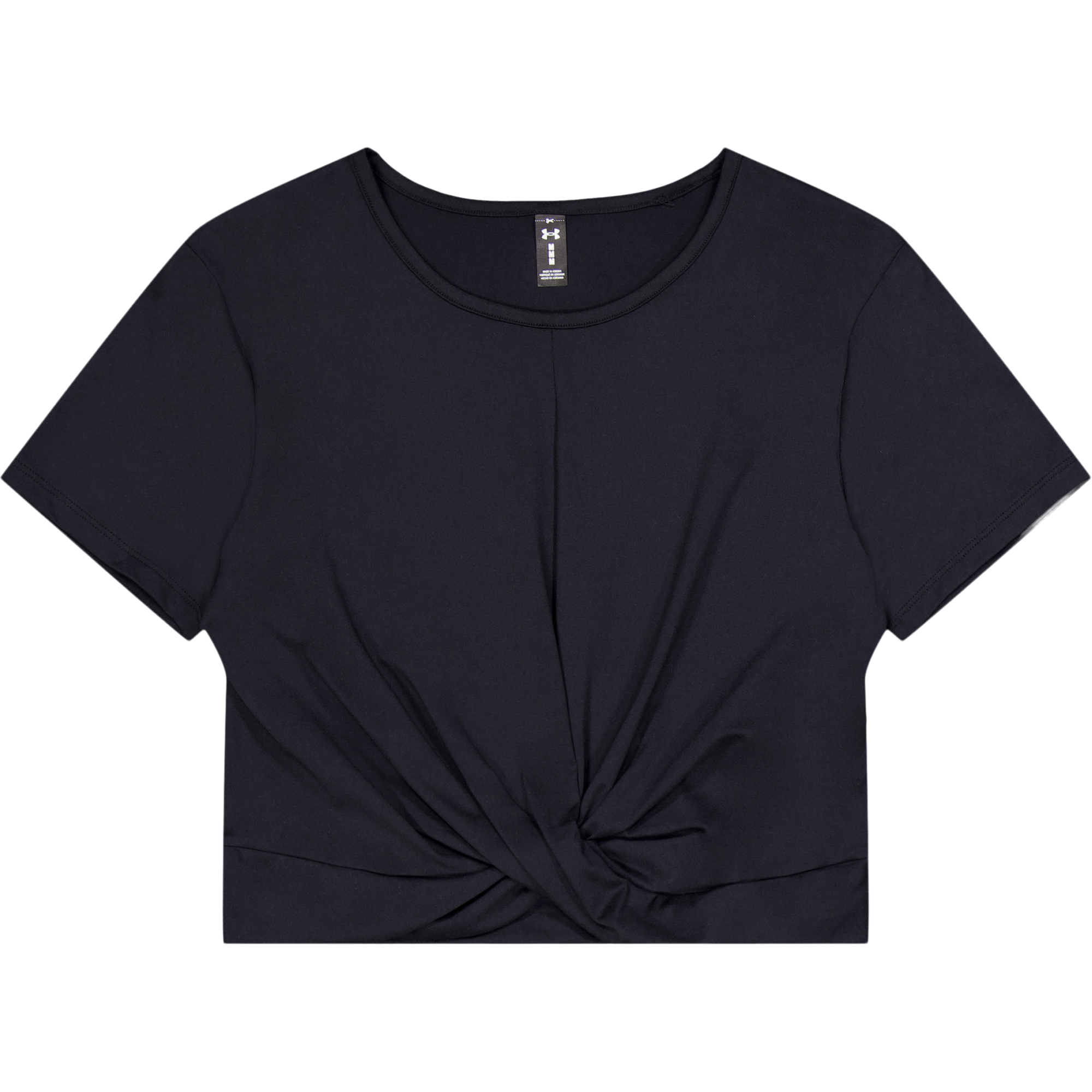 Motion Crossover Crop Ss Black