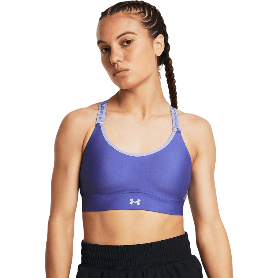 Ua Infinity Mid Bra Purple