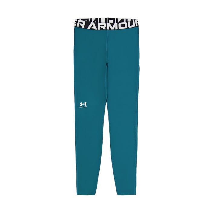 Ua Hg Authentics Legging Blue, Female, Apparels, Leggings, Running, Turquoise, XL