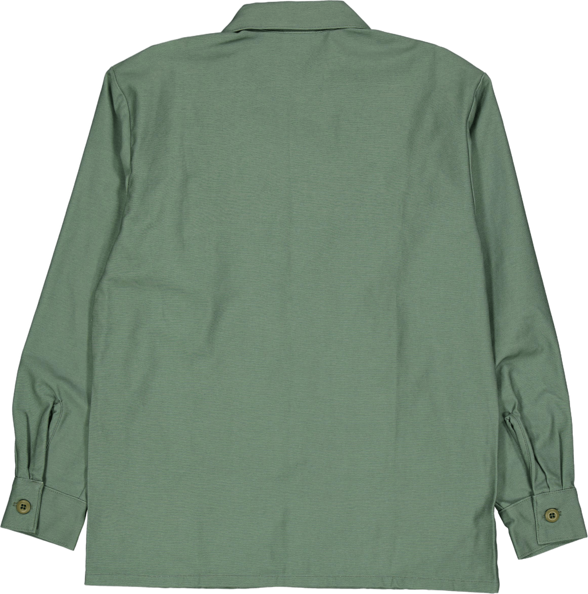 2 Pocket Shirt Olive Sateen - Bild 2