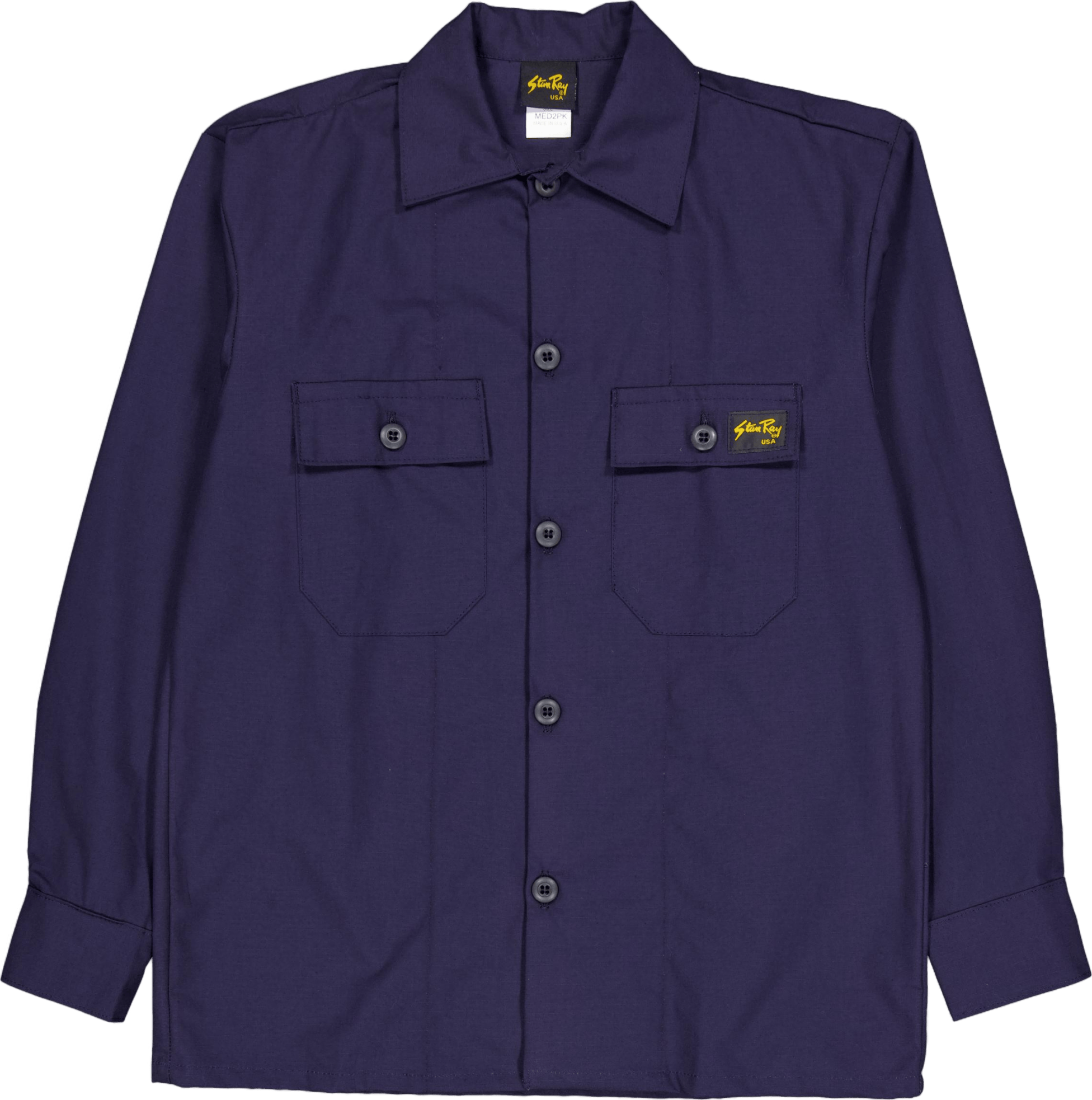 2 Pocket Shirt Navy Ripstop