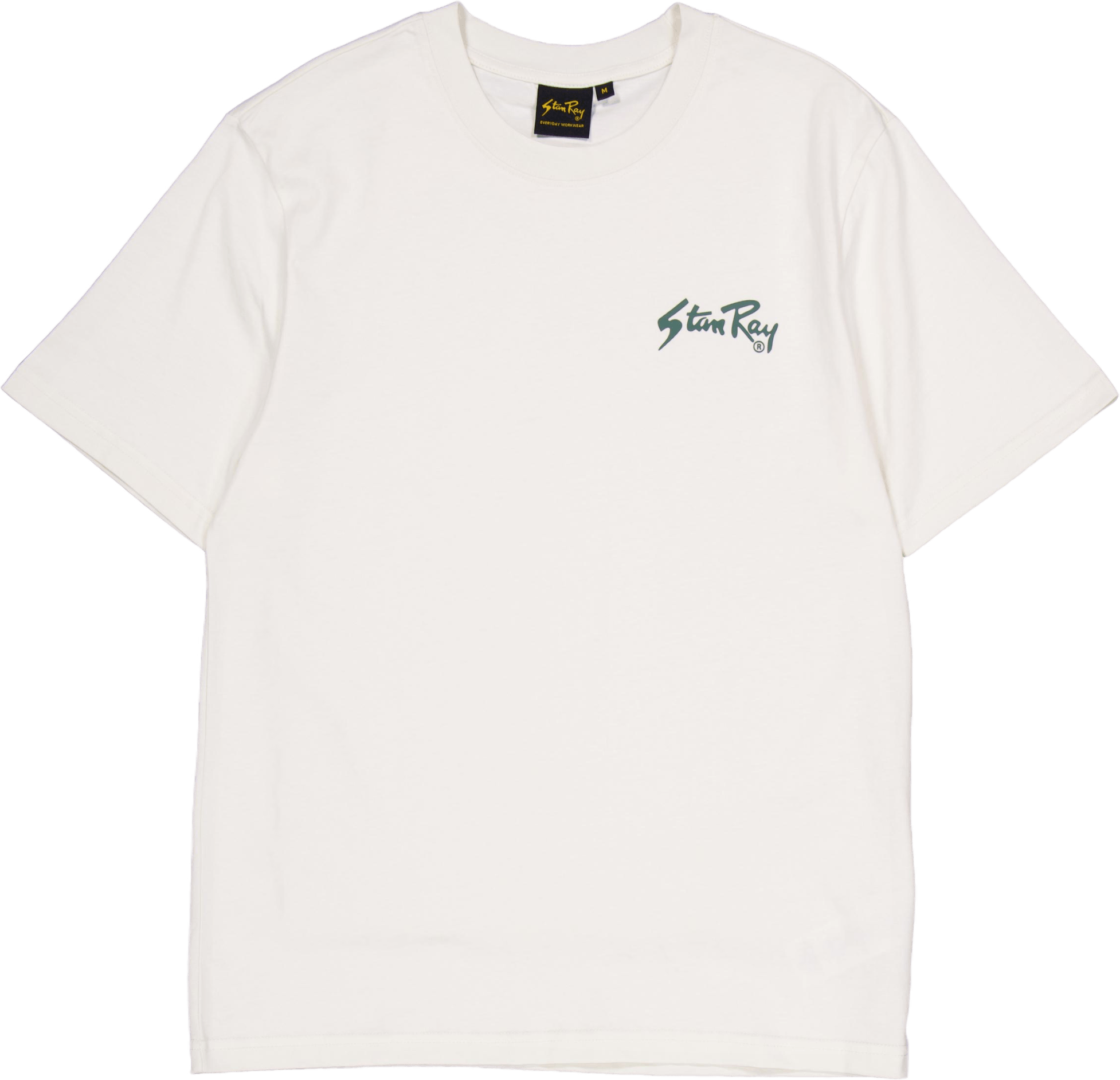 Stan Tee White, Male, Bekleidung, Tops, Weiß, L