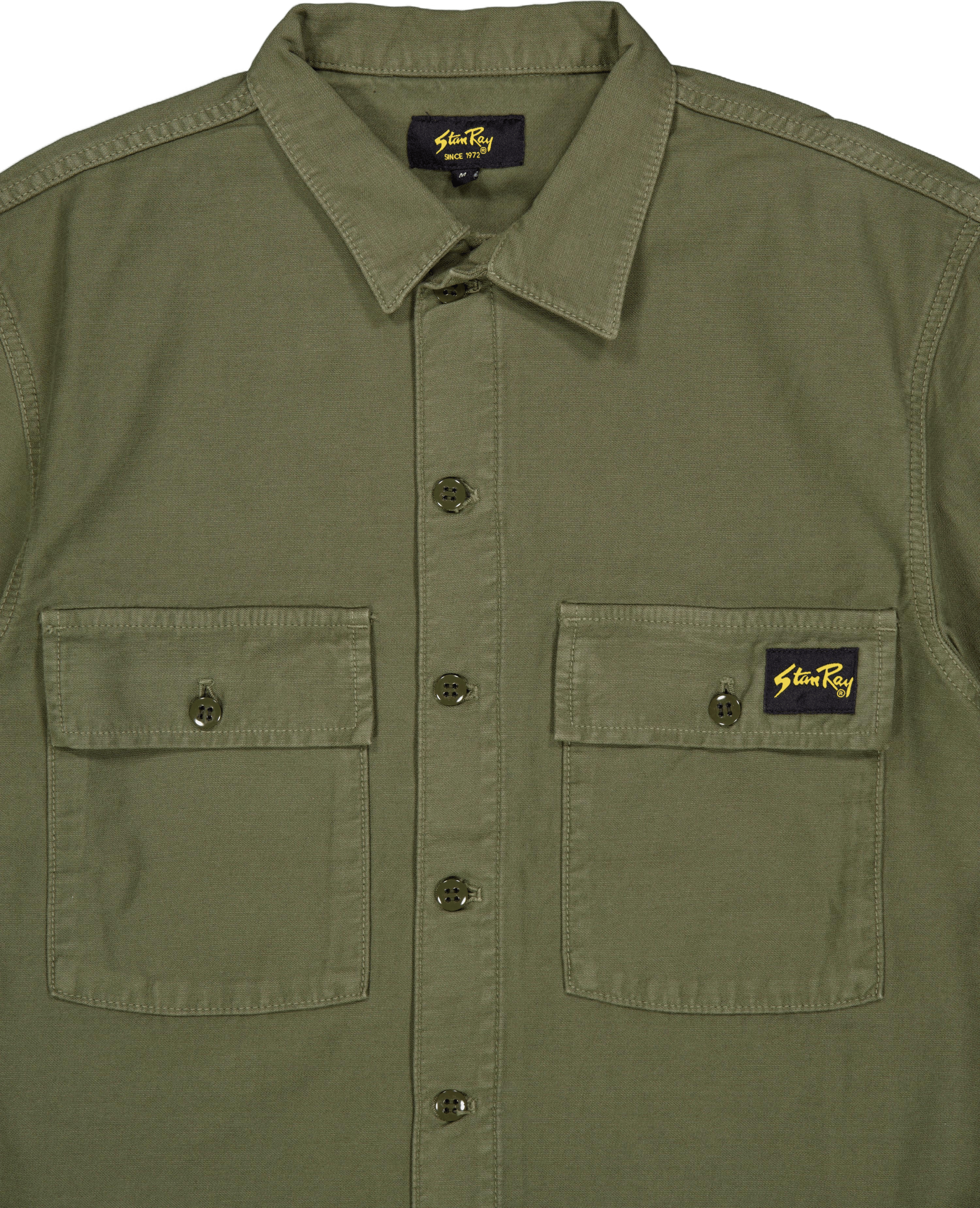 Cpo Short Sleeve Olive Sateen - Bild 3