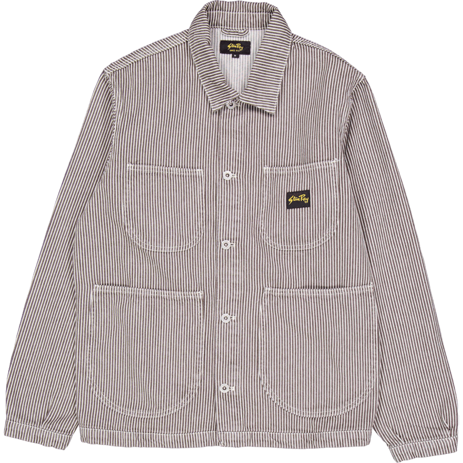 Coverall Jacket Black Stone Hickory