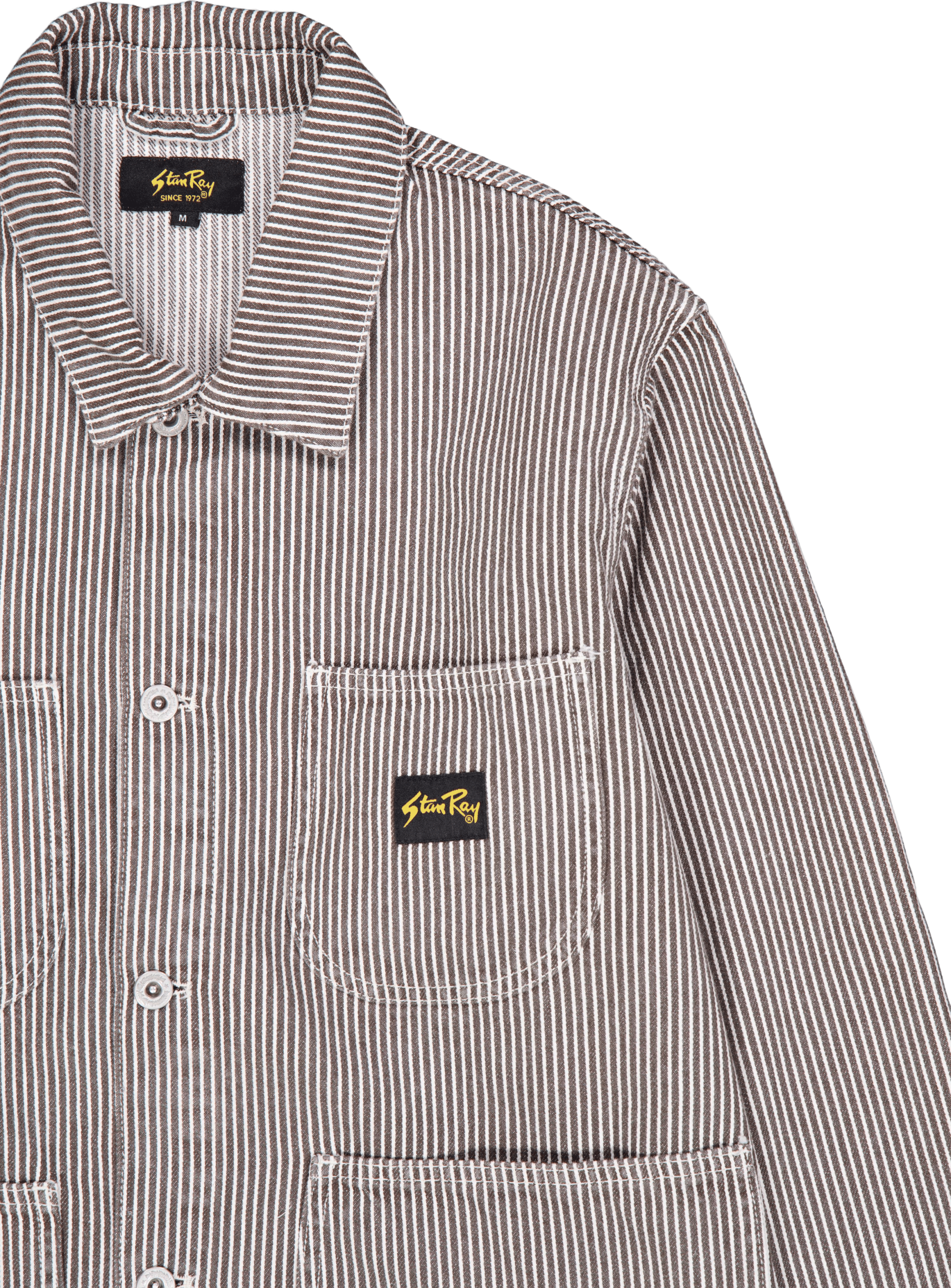 Coverall Jacket Black Stone Hickory - Bild 3