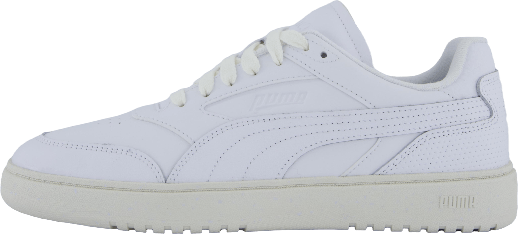 Puma Doublecourt Club 51 Puma White-warm White, Male, Sapatos, Sapatilhas, Branco, EU 43