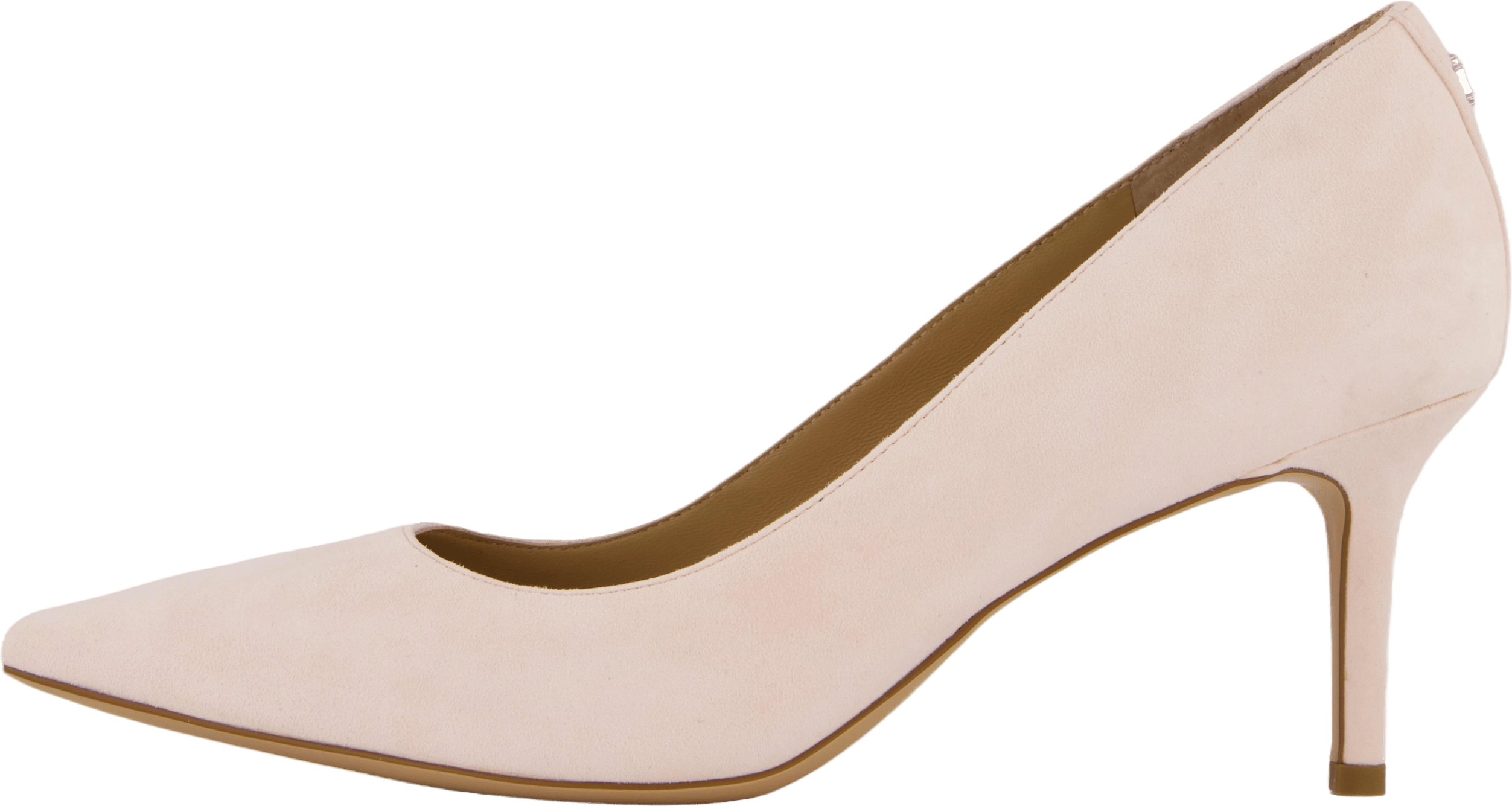 Lanette Suede Pump Pink Opal