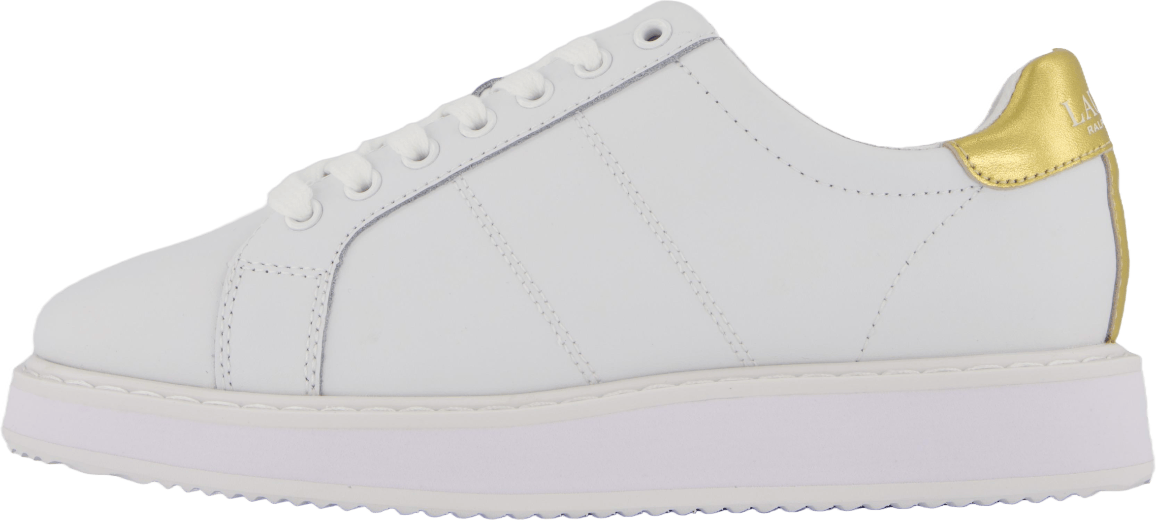 Angeline IV Action Leather Sneaker RL White / RL Gold