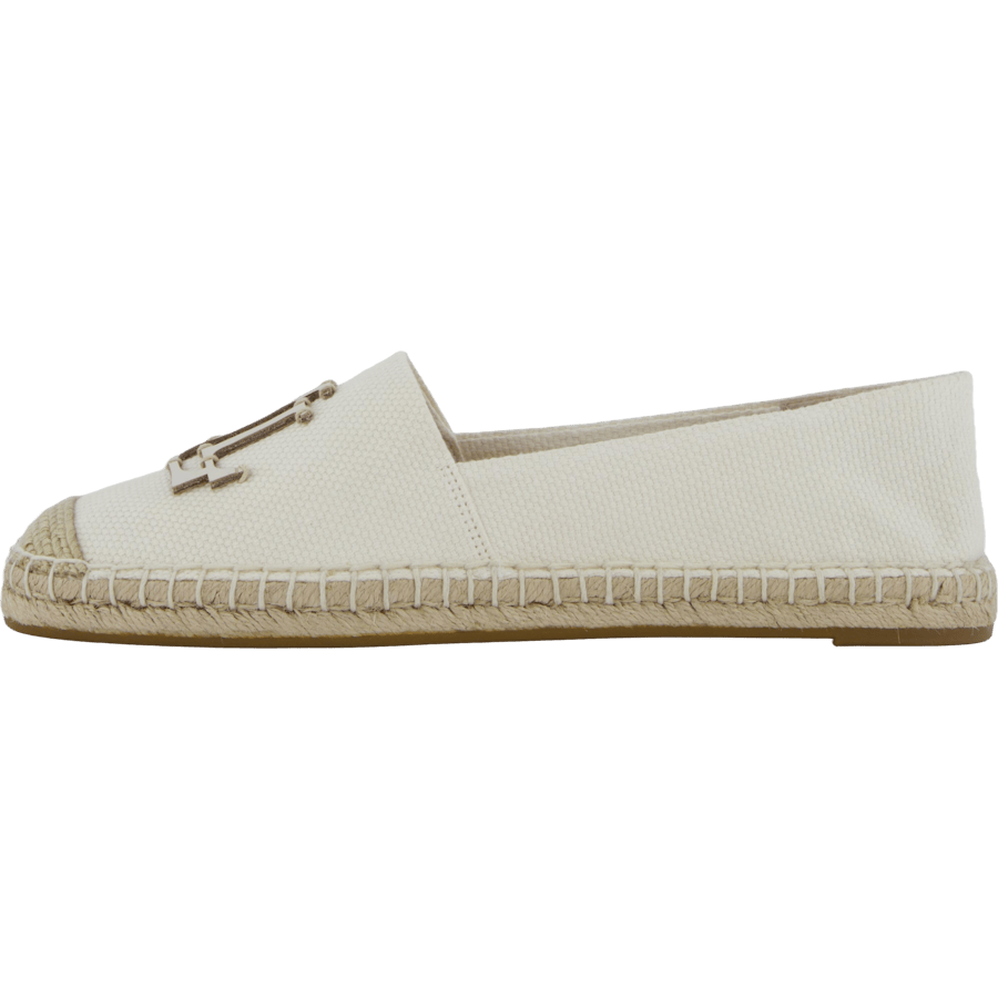 Cameryn III Canvas & Leather Espadrille Soft White / Neutral / Soft White