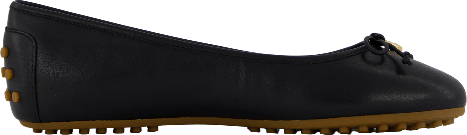 Jayna Nappa Leather Driver Flat Black - Bild 3