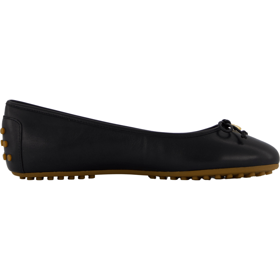 Jayna Nappa Leather Driver Flat Black - Bild 3