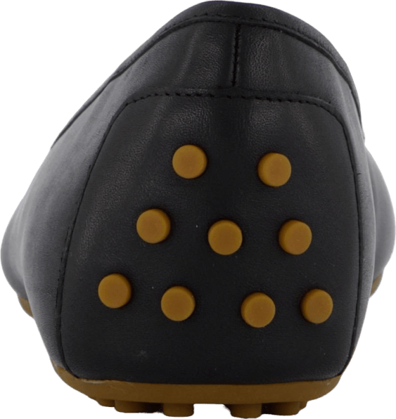 Jayna Nappa Leather Driver Flat Black - Bild 5