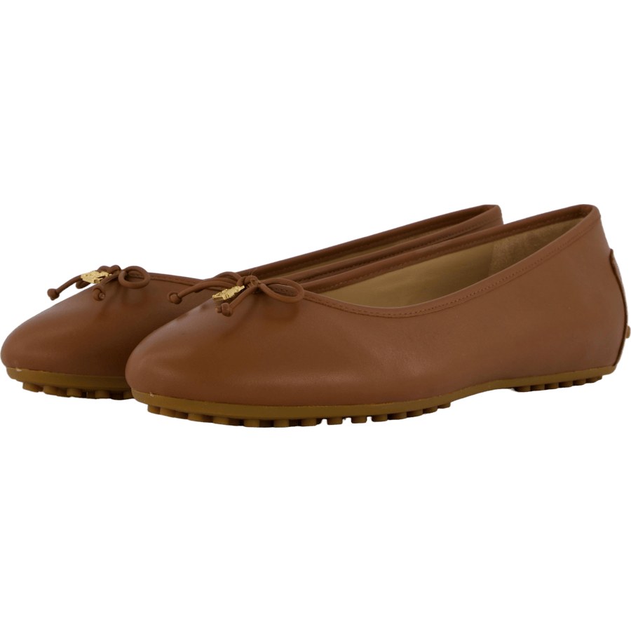 Jayna Nappa Leather Driver Flat Deep Saddle Tan - Bild 2