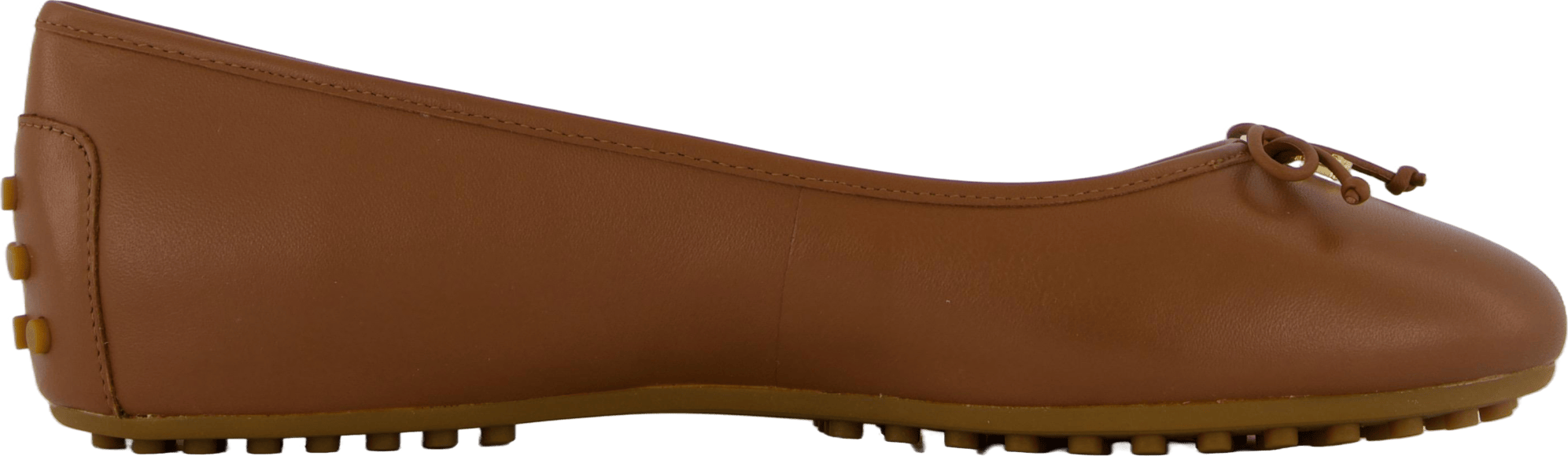 Jayna Nappa Leather Driver Flat Deep Saddle Tan - Bild 3