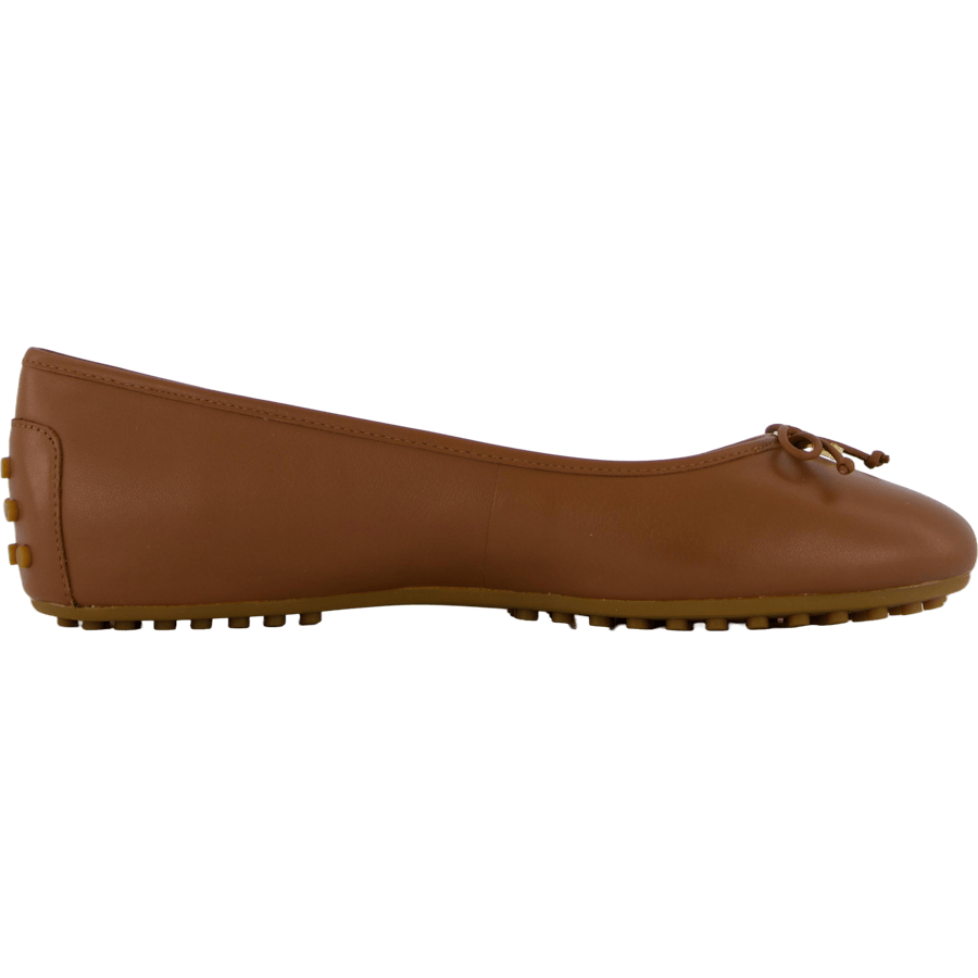 Jayna Nappa Leather Driver Flat Deep Saddle Tan - Bild 3