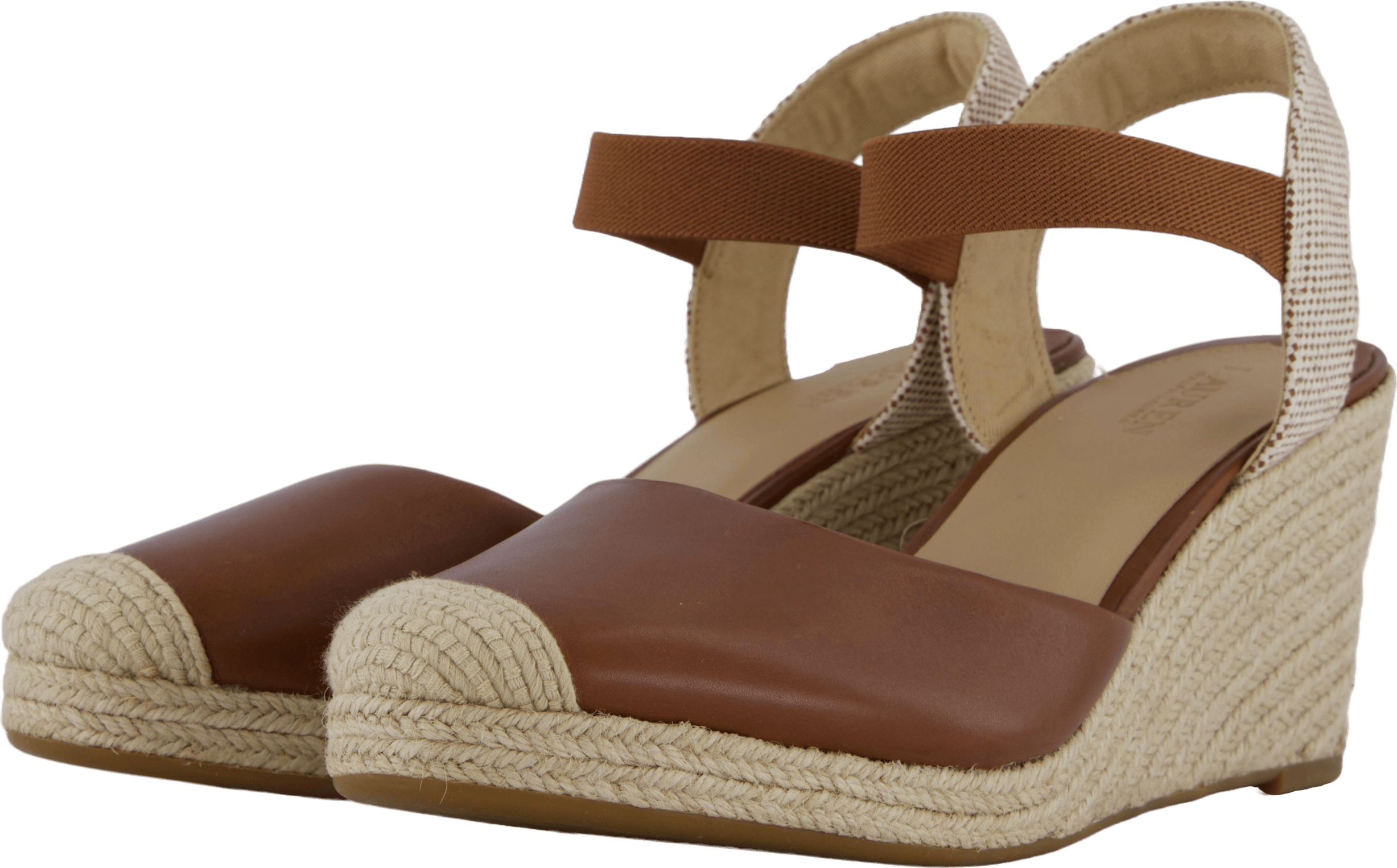 Pearle II Leather & Canvas Espadrille Deep Saddle Tan / Neutral / Deep Saddle Tan - Bild 2