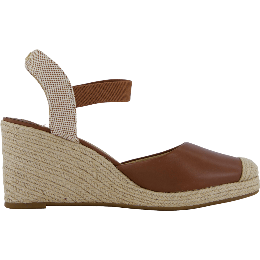 Pearle II Leather & Canvas Espadrille Deep Saddle Tan / Neutral / Deep Saddle Tan - Bild 3